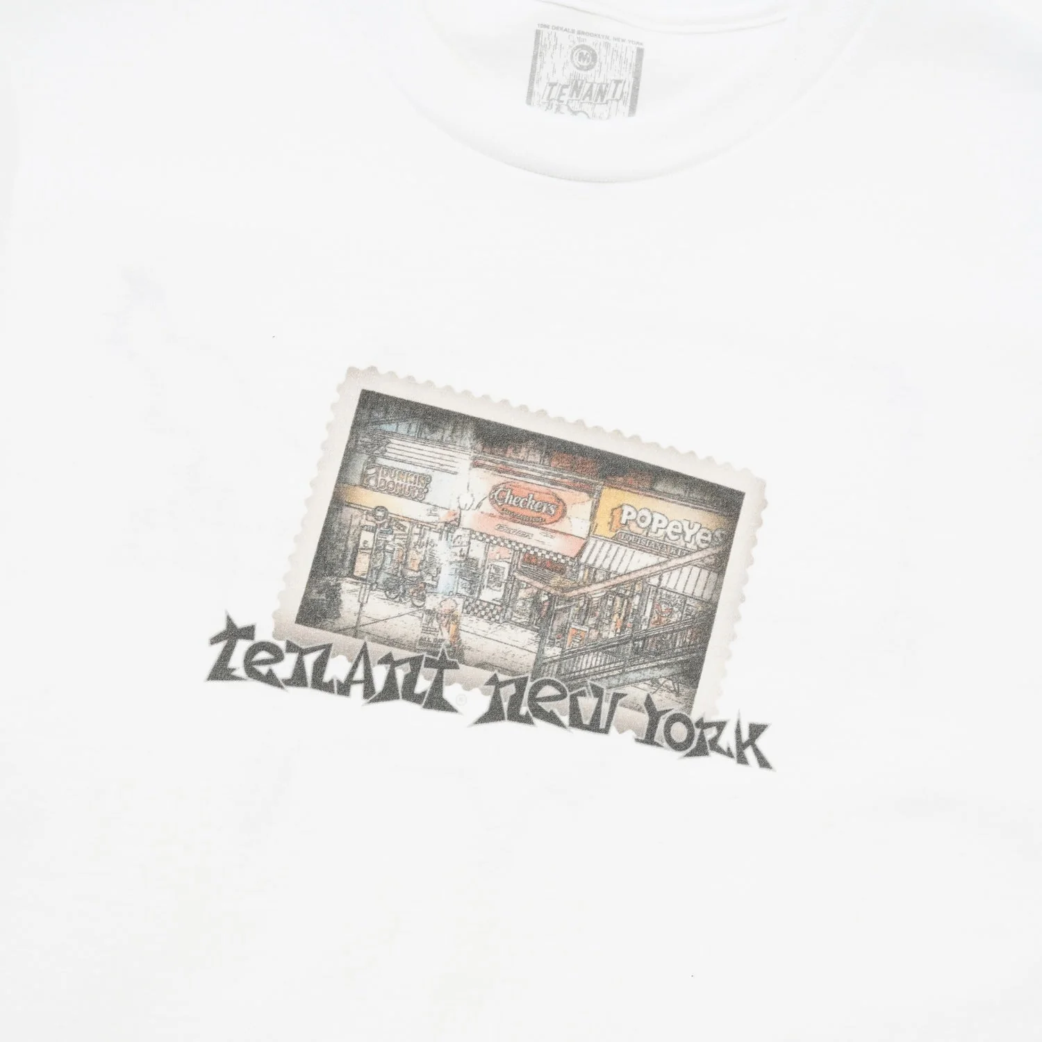 Postcard Tee, White - Image 3
