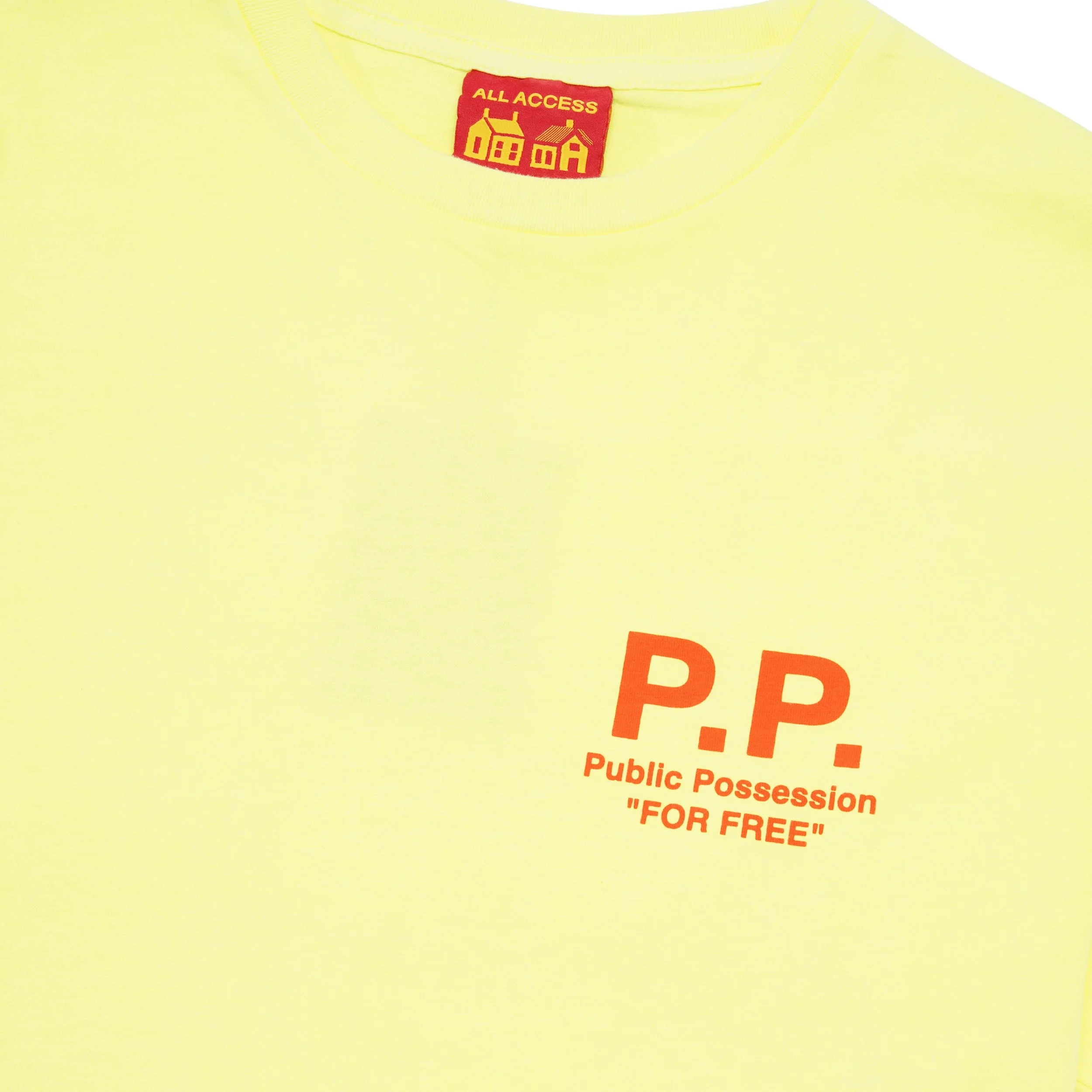 PP Dog Tee, Neon Yellow - Image 3