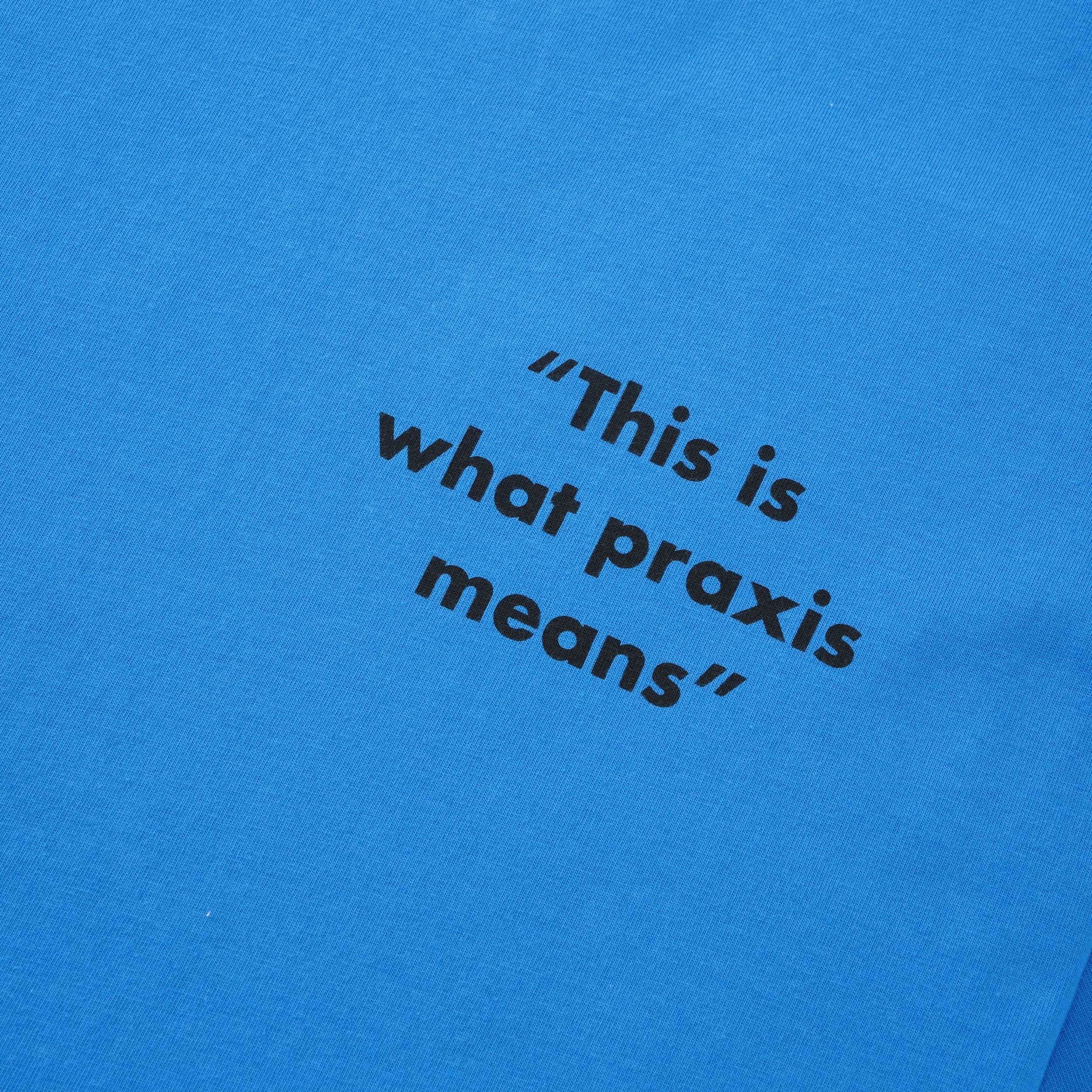Praxis / Theorie Tee, Cute Blue - Image 3
