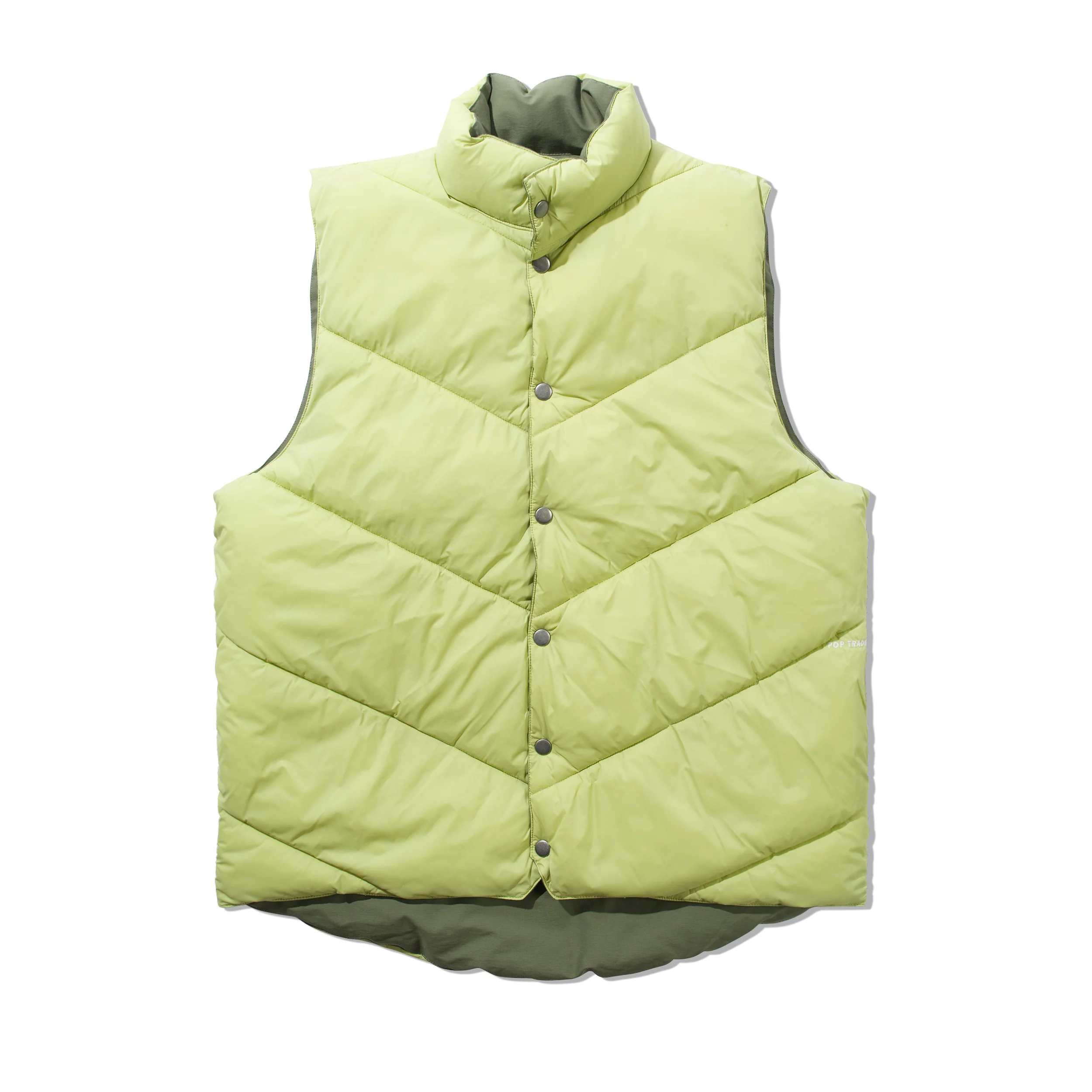 Quilted Reversible Vest , Four Leaf Clover - Image 6