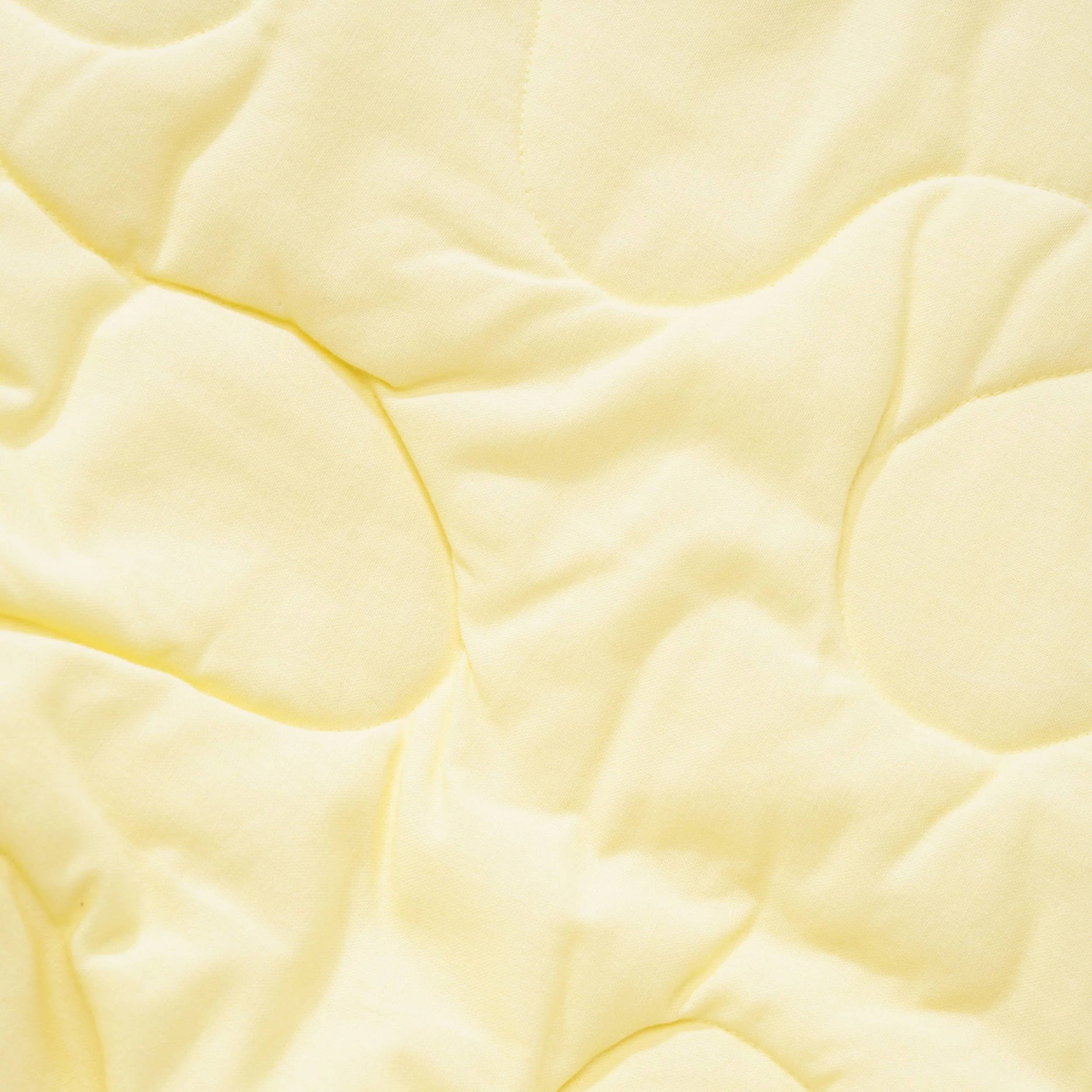 Quilted Tote Bag, Yellow - Image 2