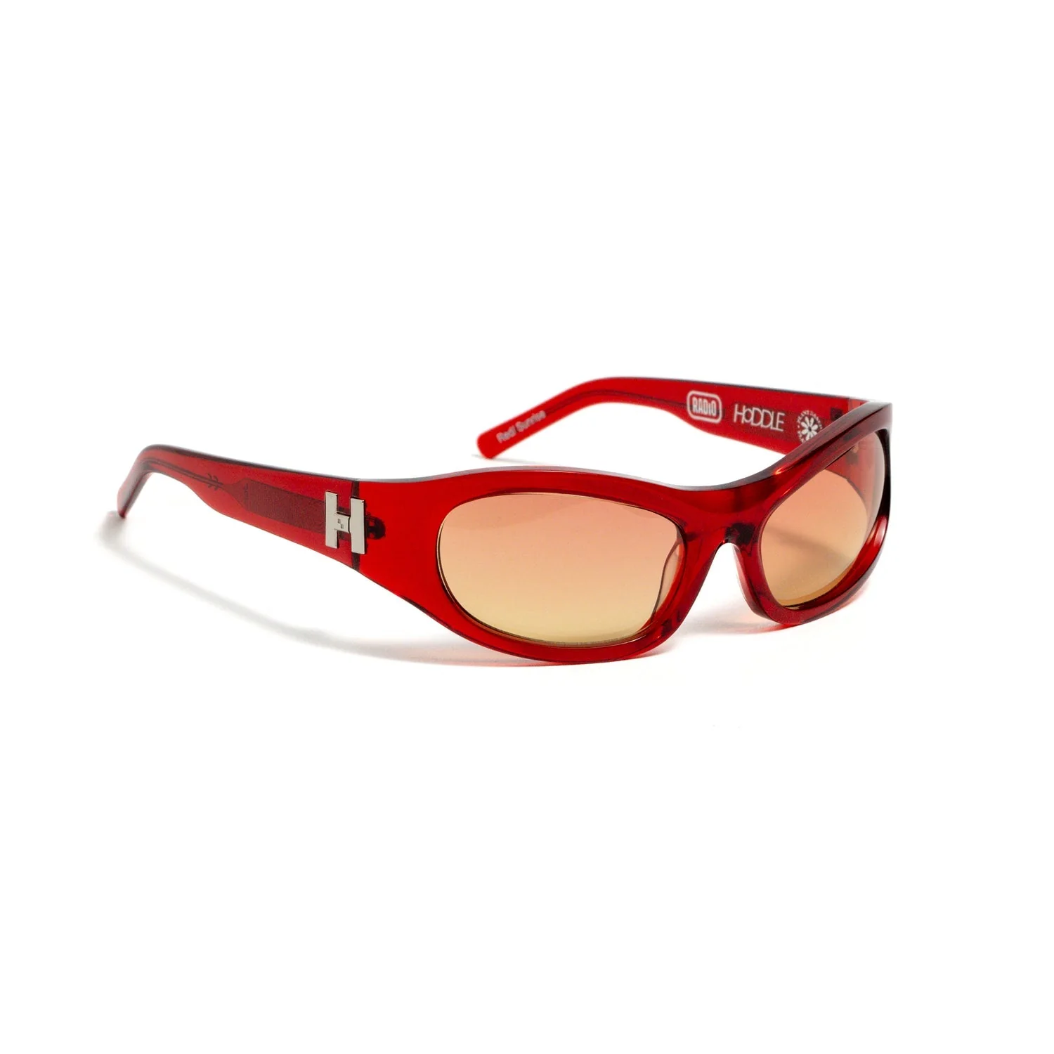 Radio Prestigio Sunglasses, Red - Image 2