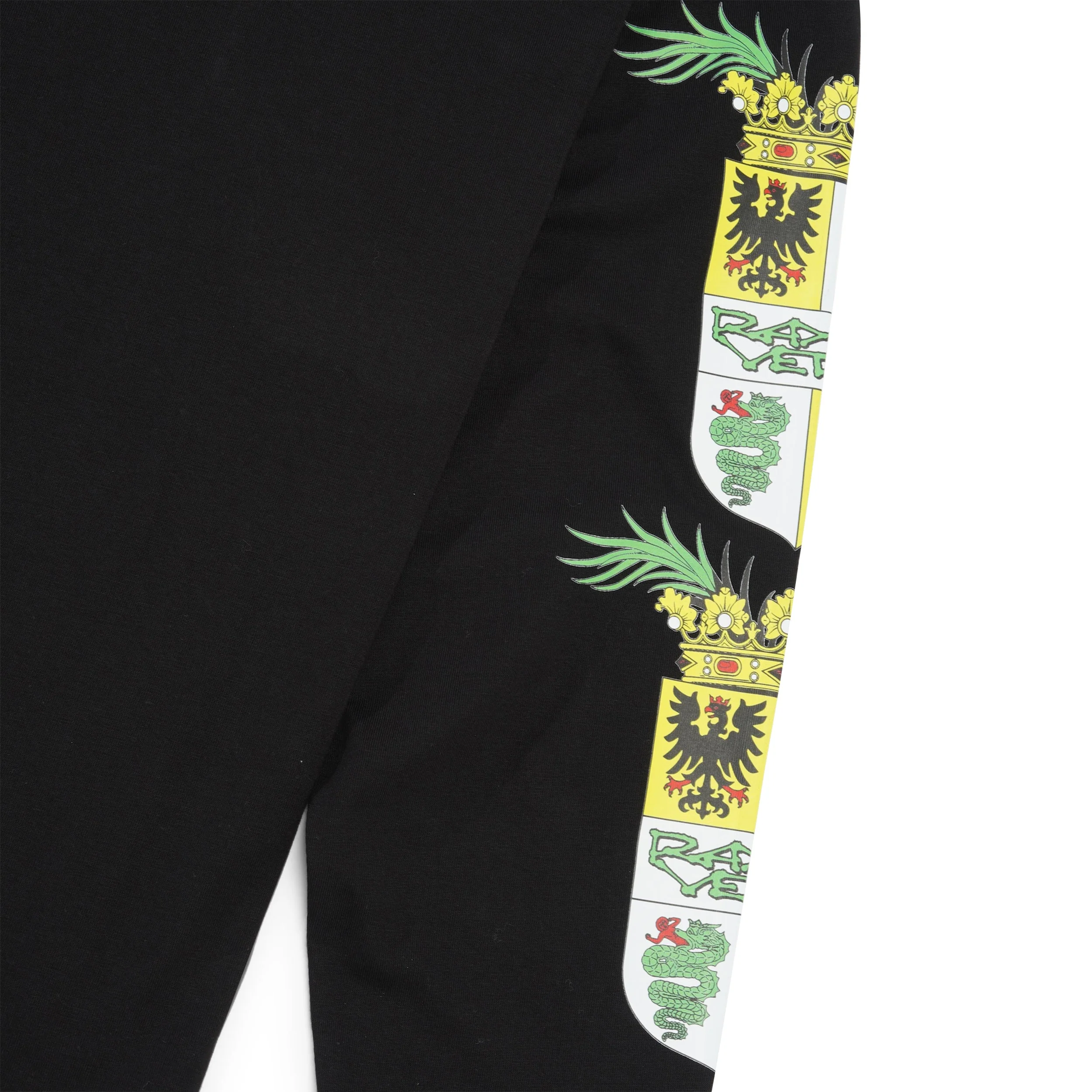 Rayon Vert Long Sleeve Tee, Golgotha Black - Image 3