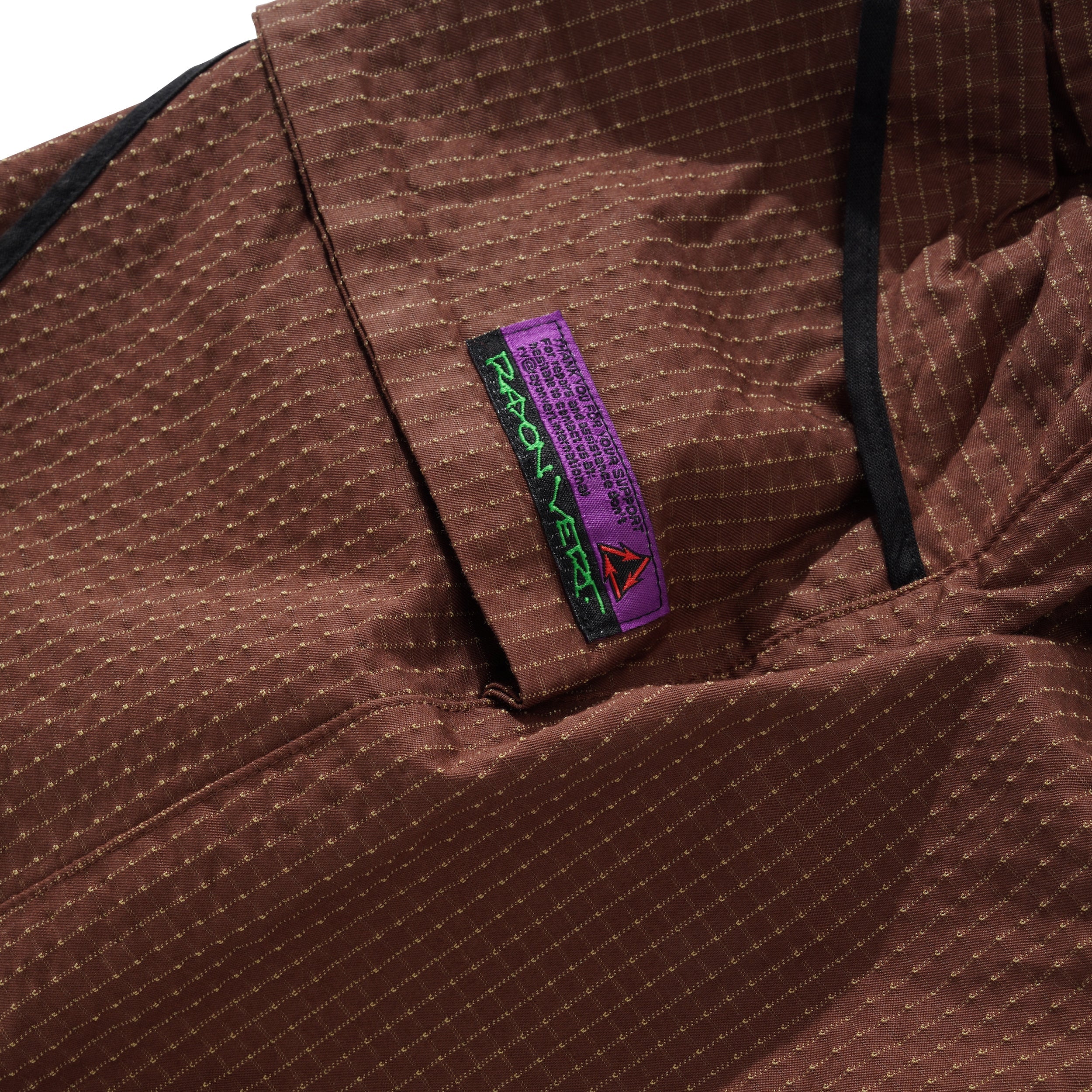 Women's Track Skirt, Graveyard Brown - Image 2