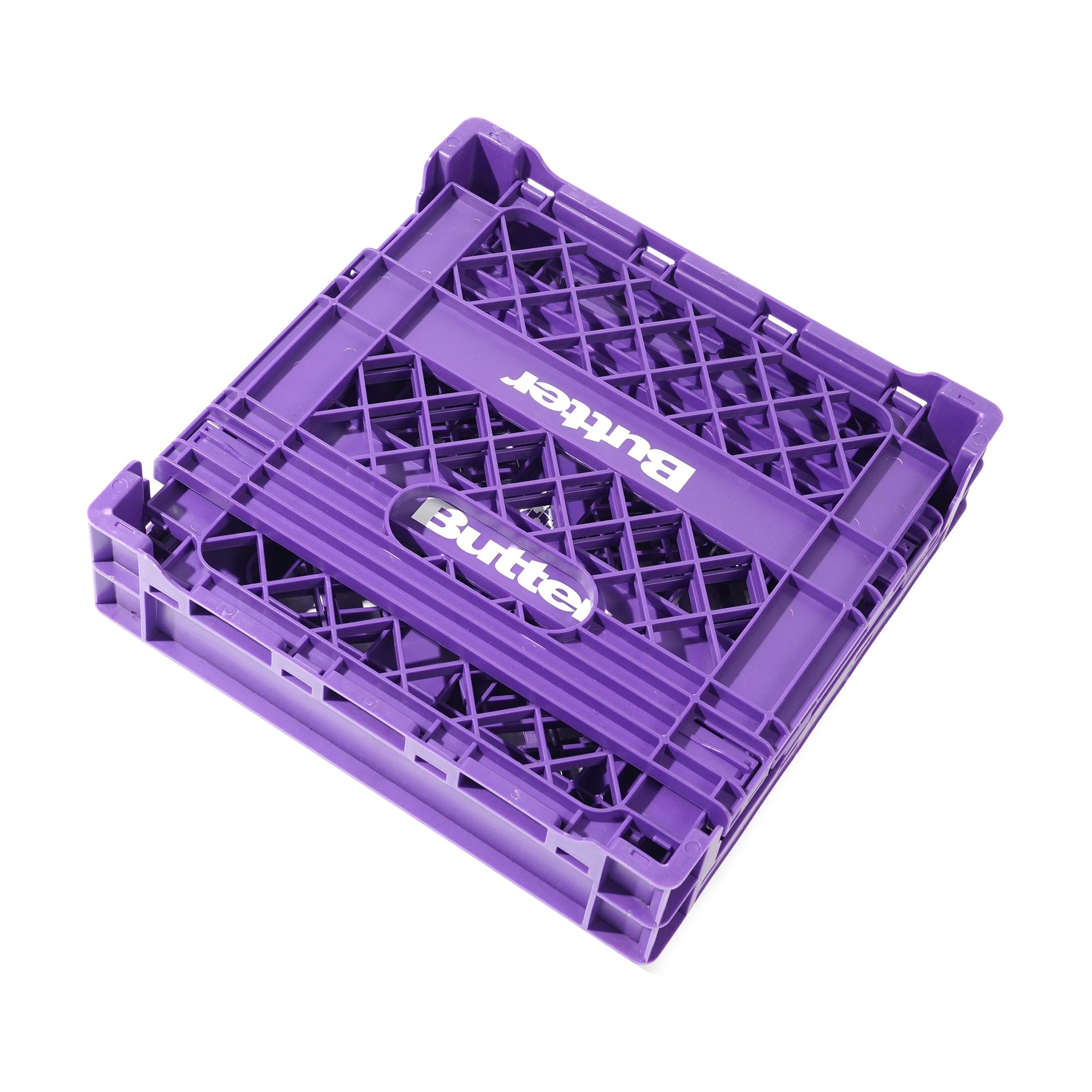 Record Crate, Purple - Image 2