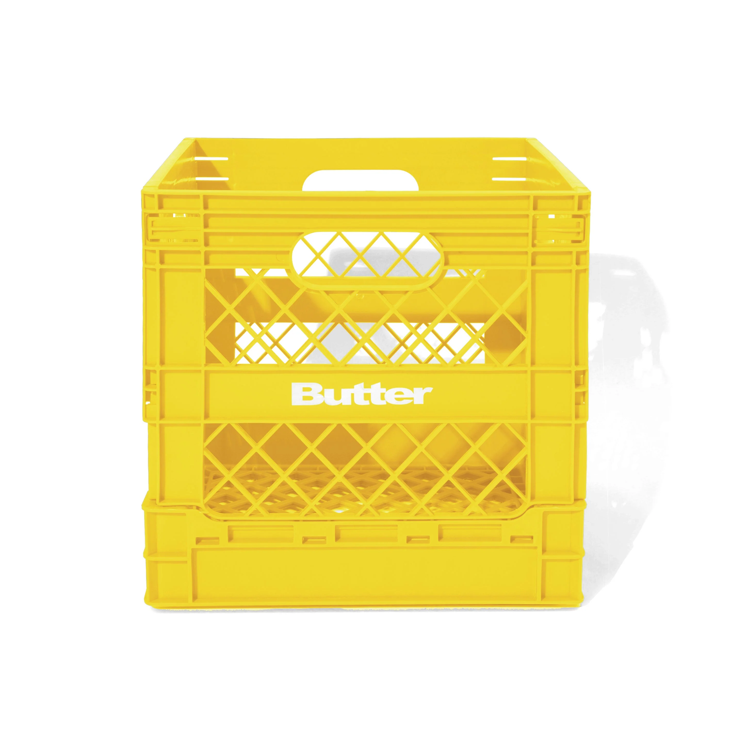Record Crate, Yellow