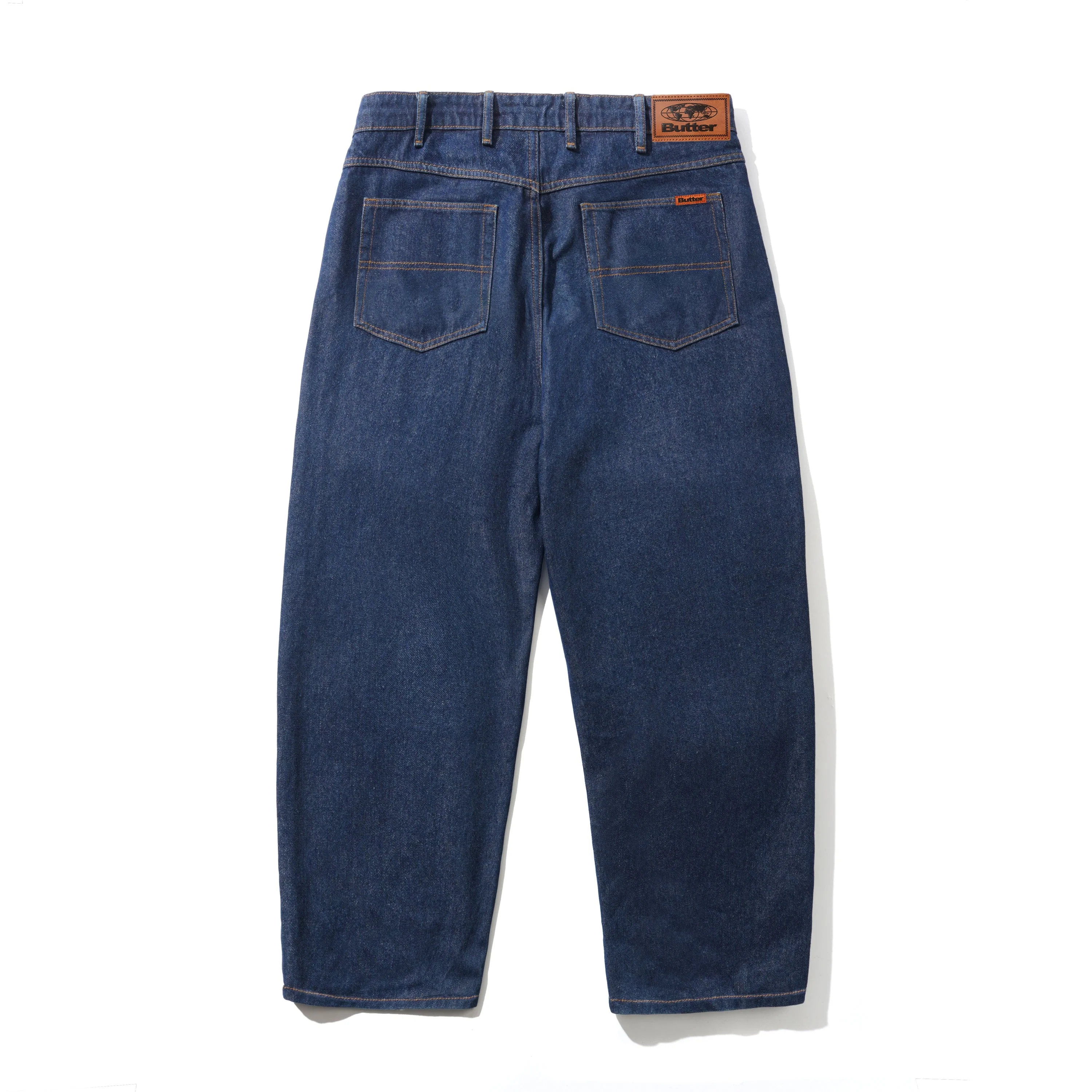 Relaxed Denim Jeans, Dark Indigo - Image 2