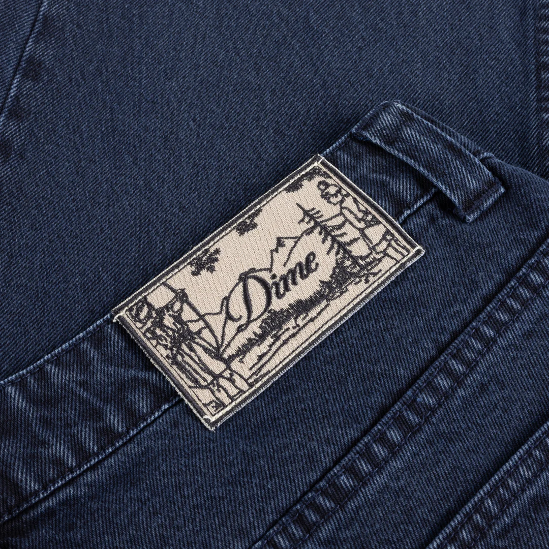 Relaxed Denim Jeans, Sandblasted True Blue - Image 4