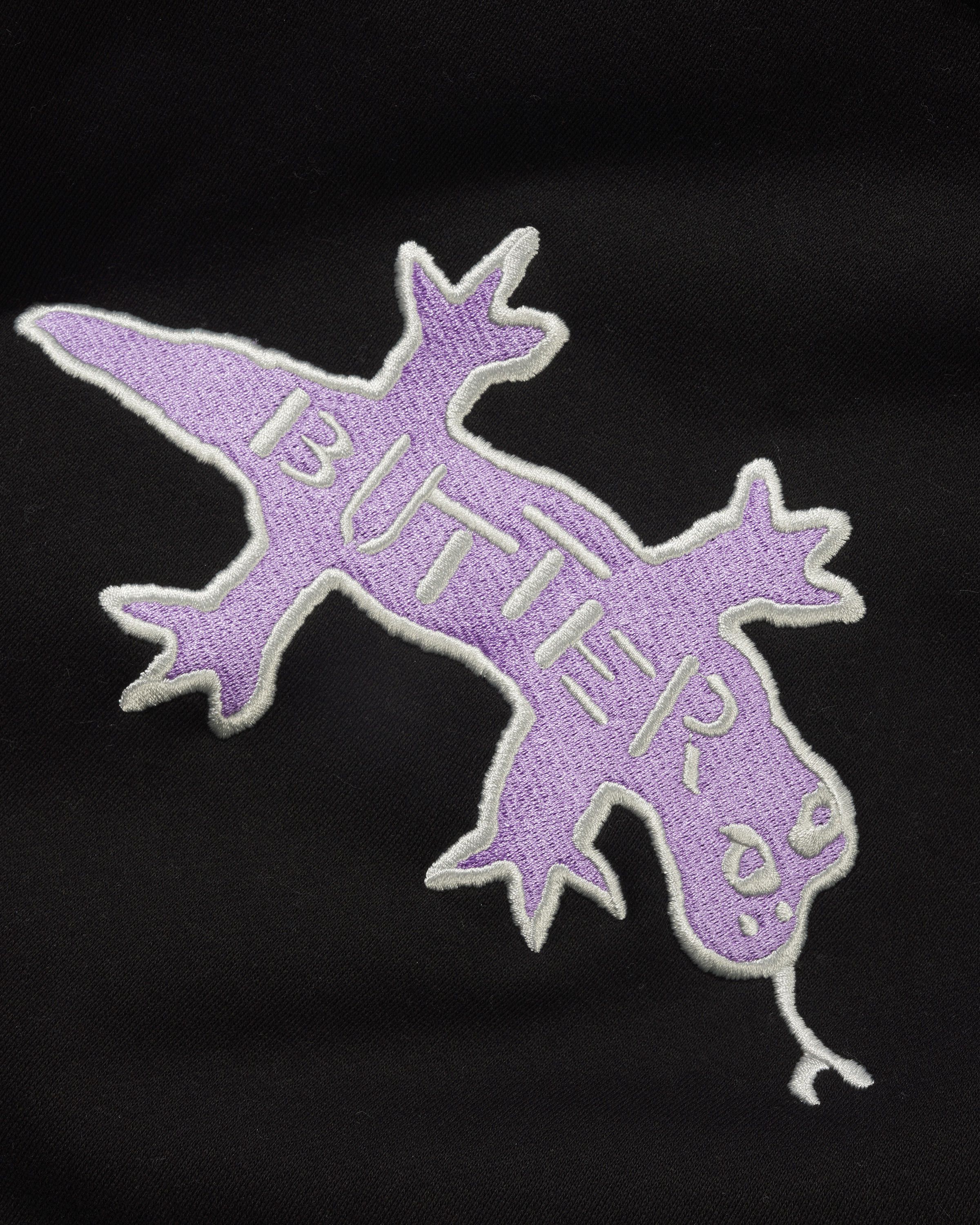 Reptile Pullover Hood, Black - Image 2