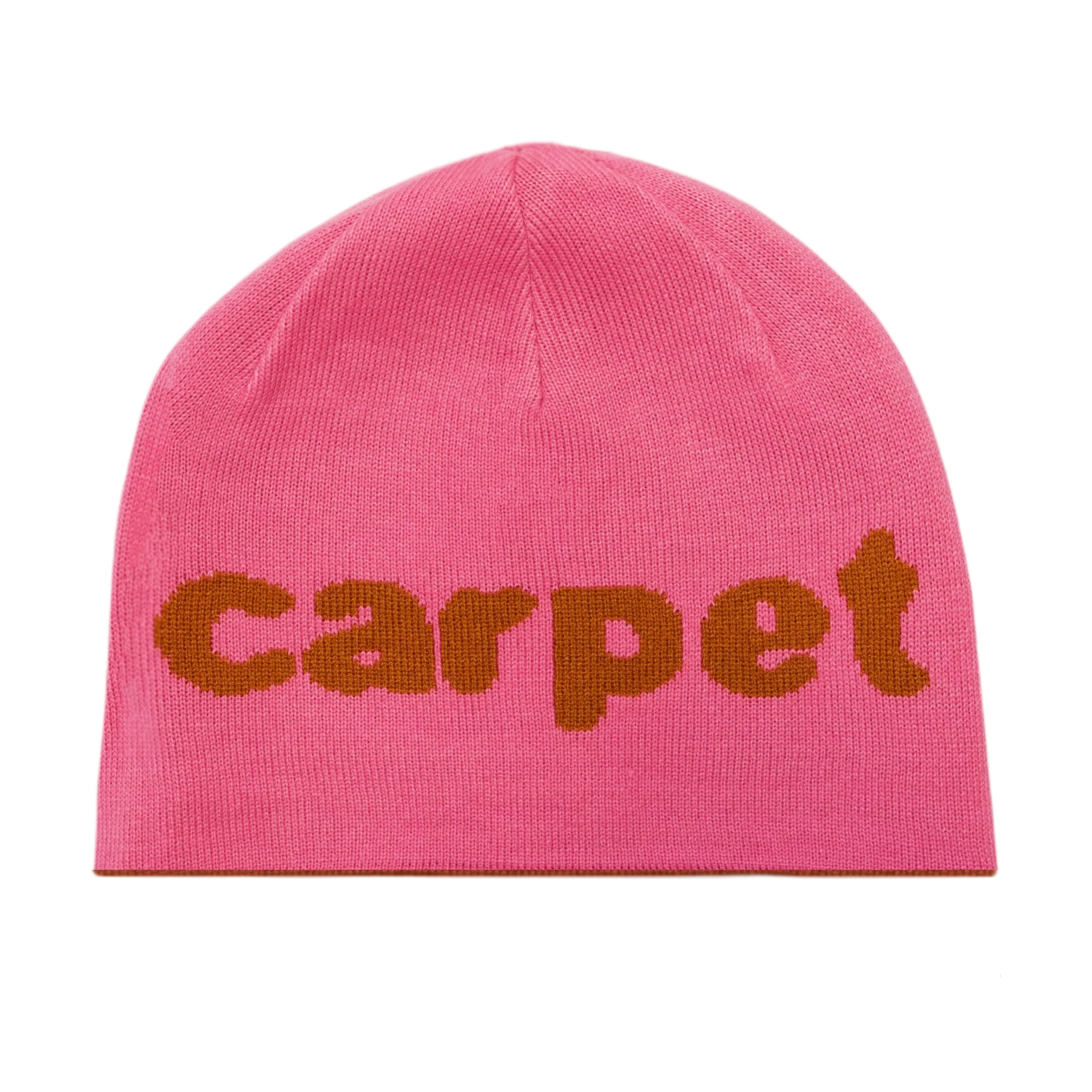 Reversible Beanie, Brown / Pink - Image 2
