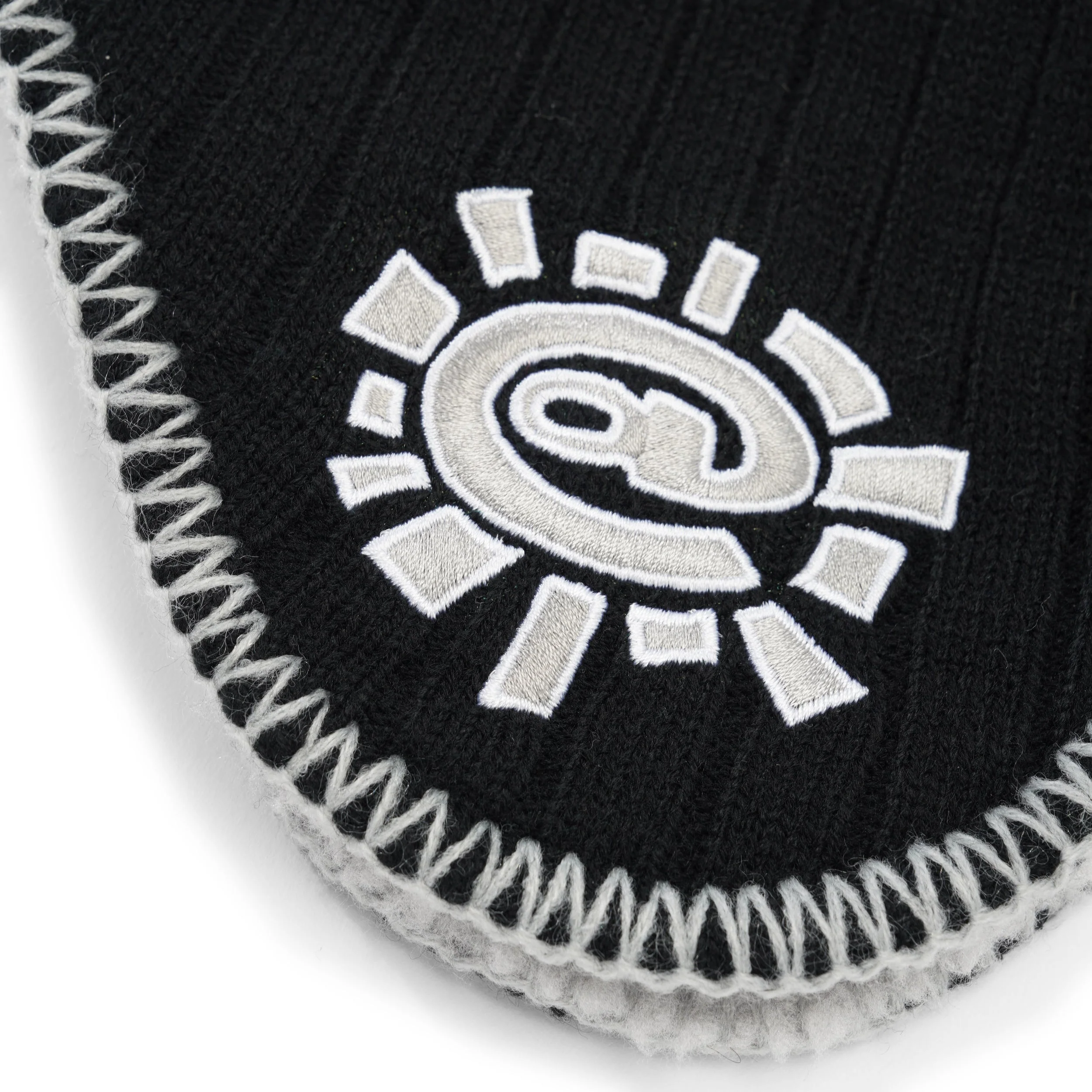 Reversible Ear Flap, Black / Grey - Image 2