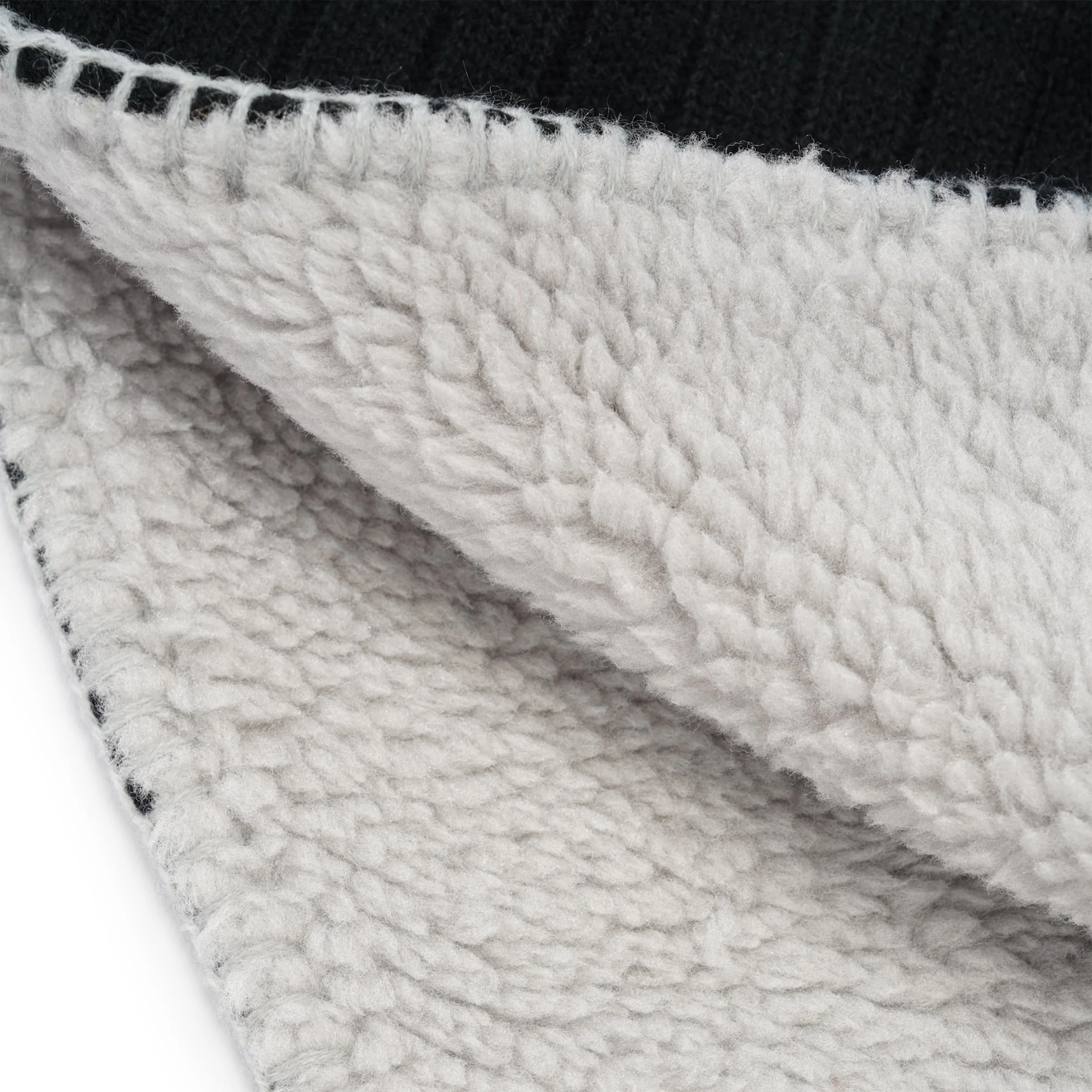 Reversible Ear Flap, Black / Grey - Image 3