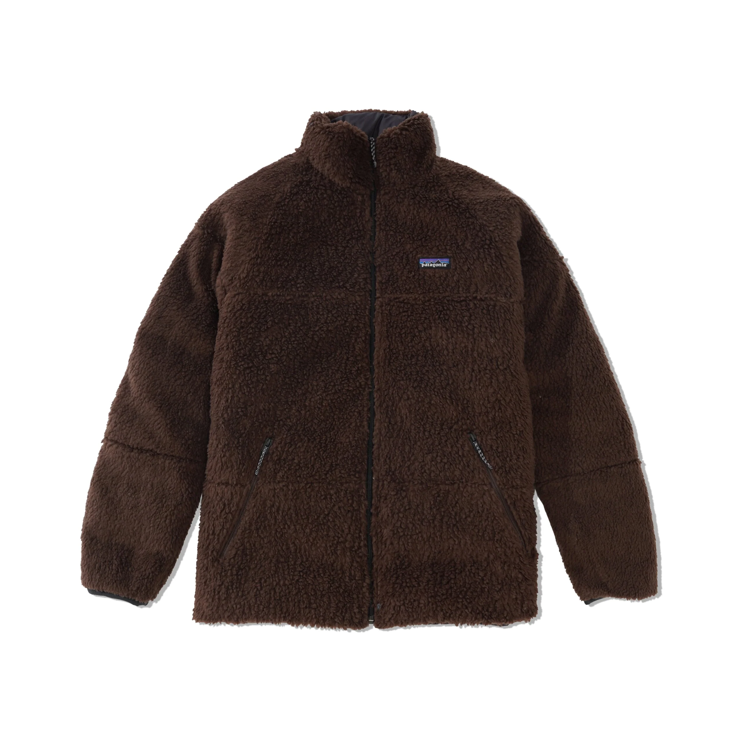 Reversible Silent Down Jacket, Ink Black - Image 3