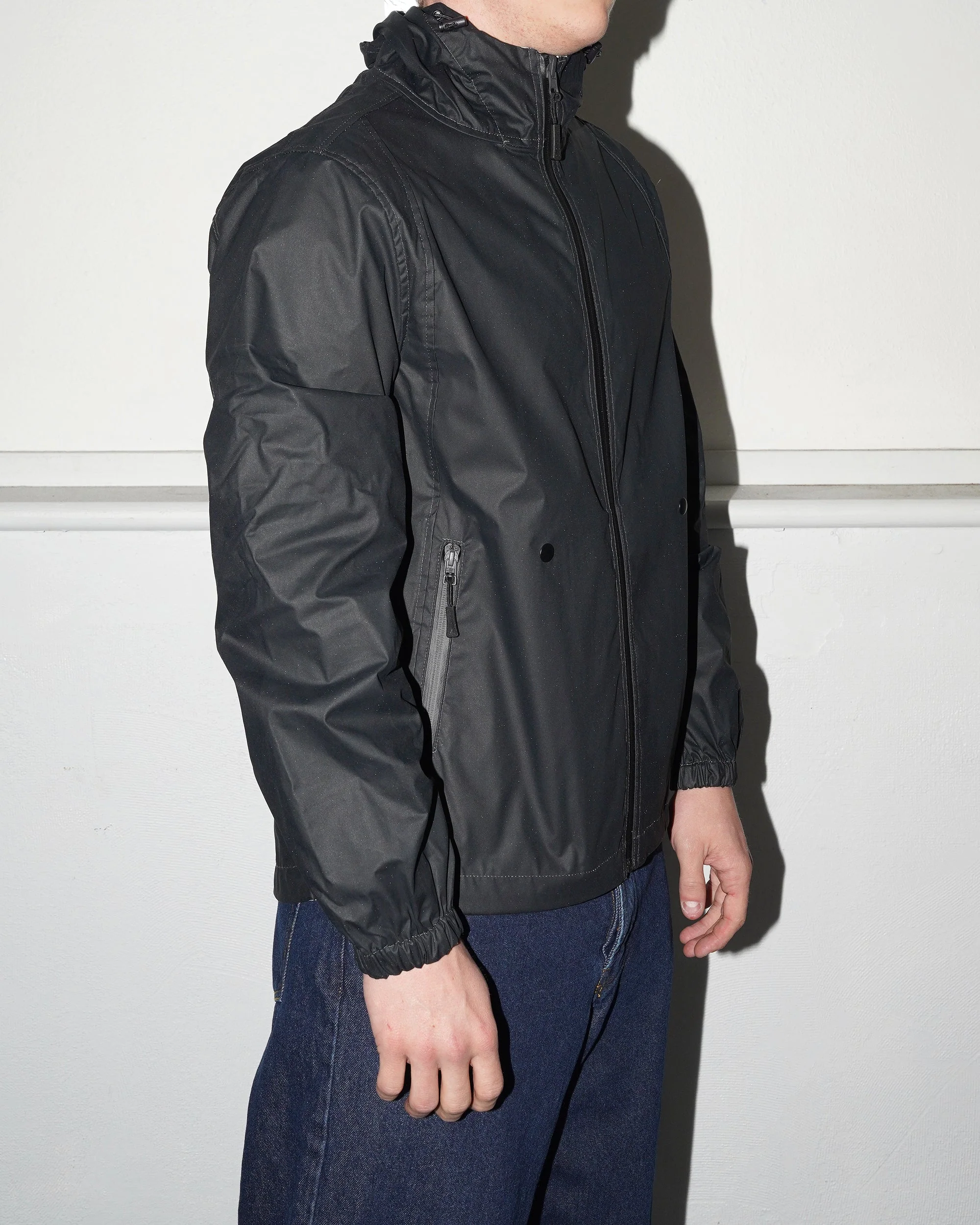 Reversible Tech Jacket, Anthracite / Reflective - Image 6