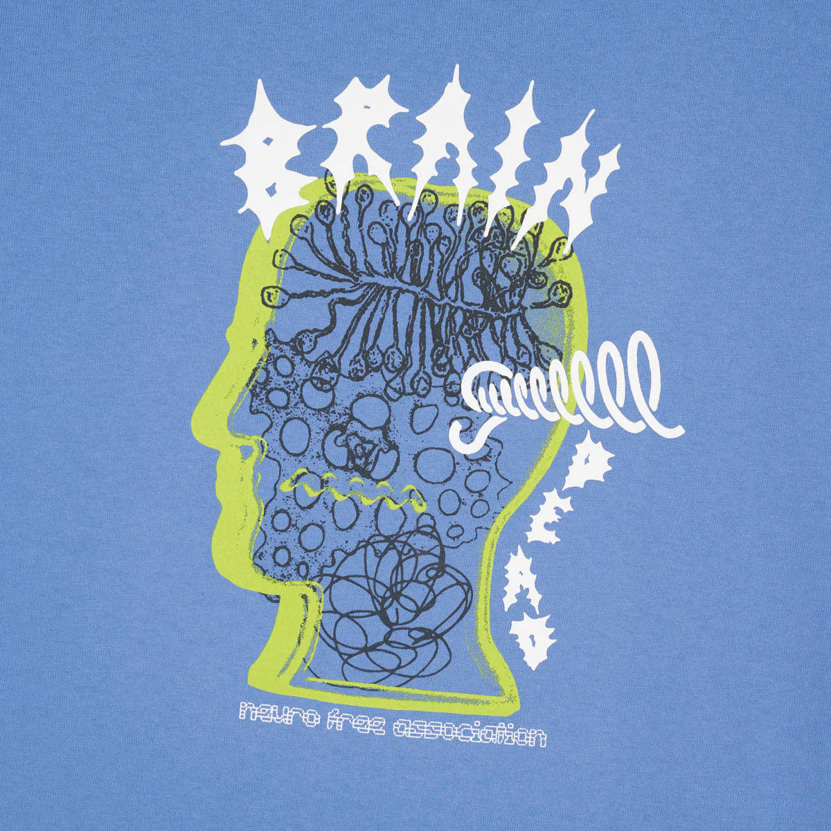 Ringing Ear Tee, Blue - Image 2