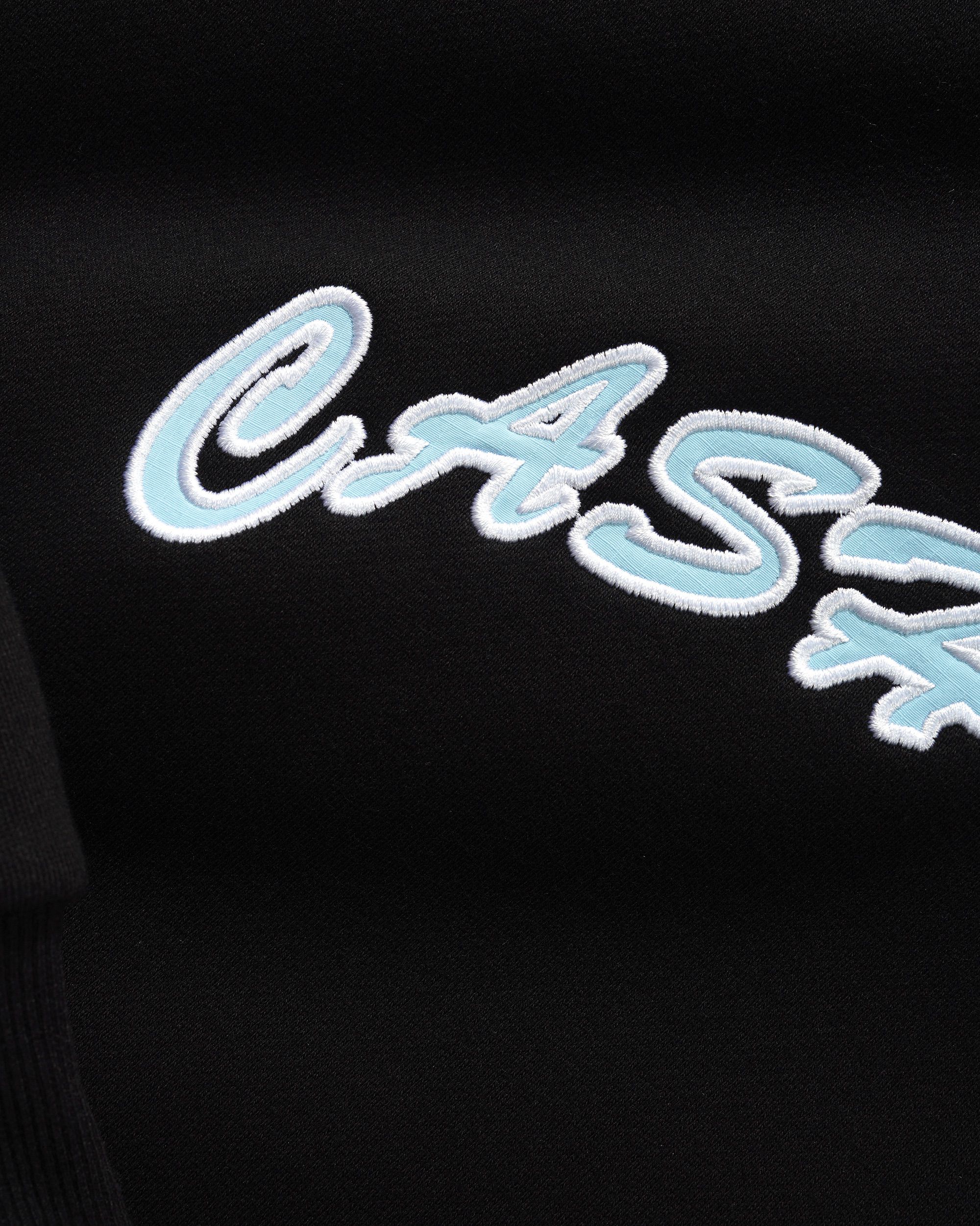Ripstop Logo Applique Pullover Hood, Black - Image 3