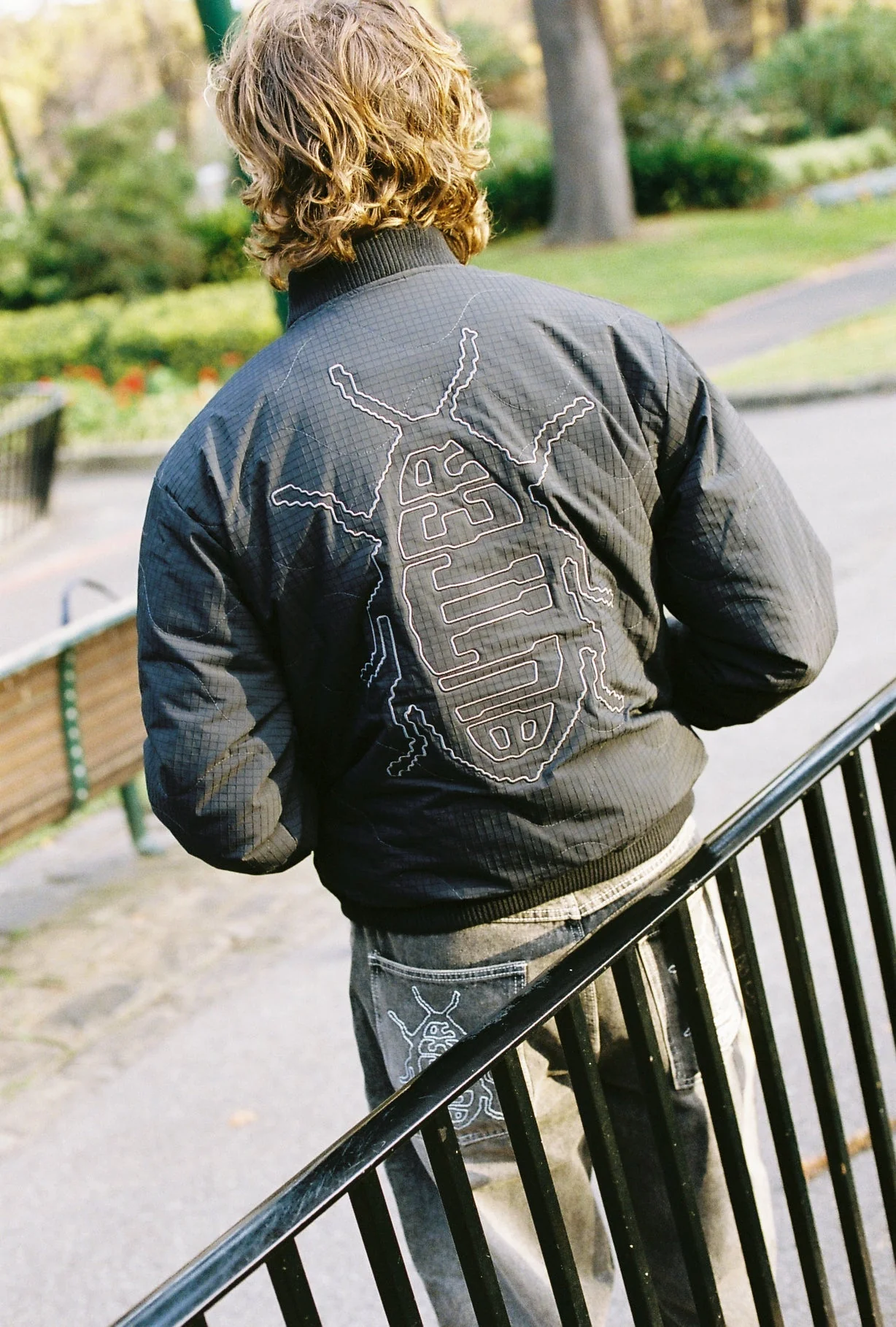 Roach Bomber Jacket, Acid - Image 8