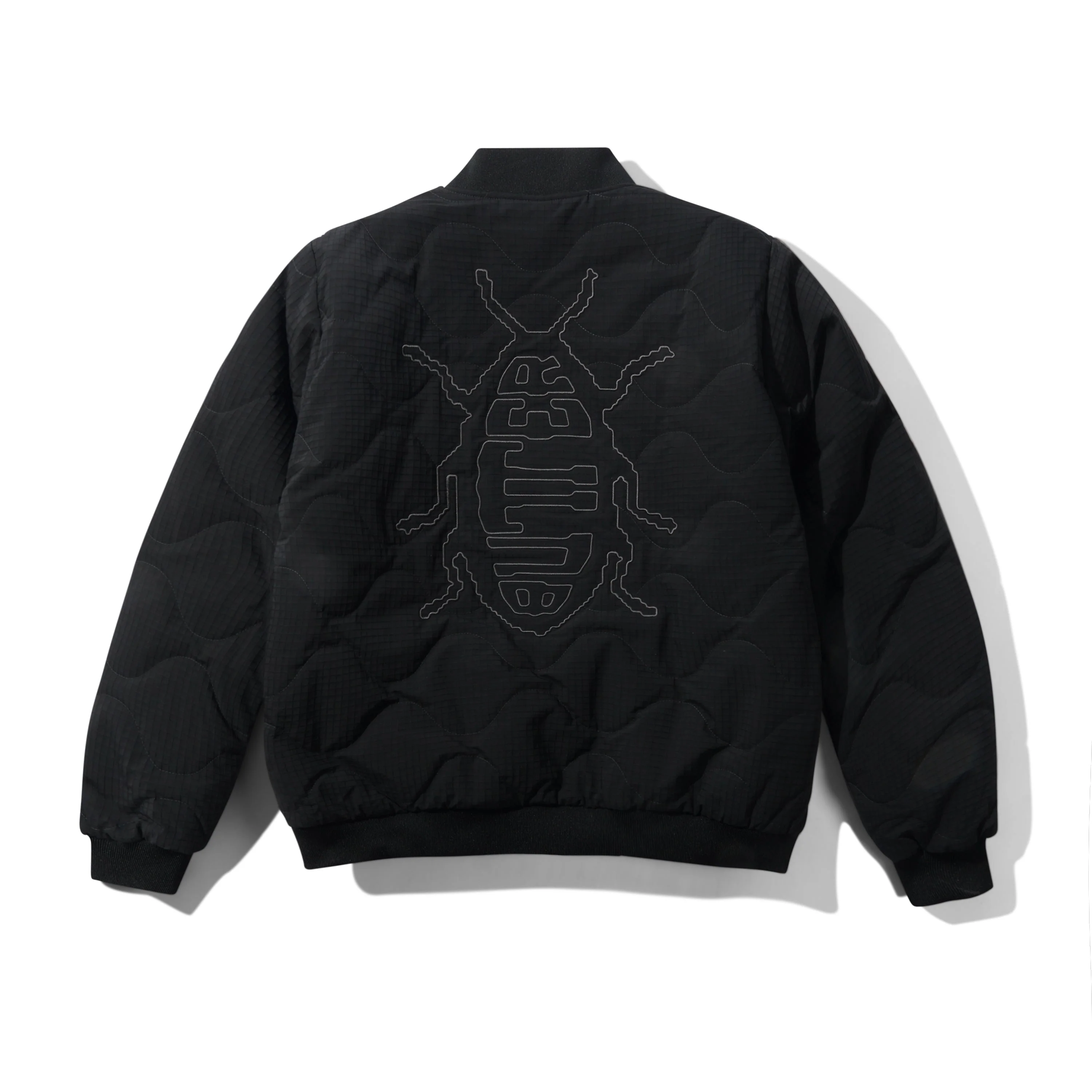 Roach Bomber Jacket, Black - Image 2