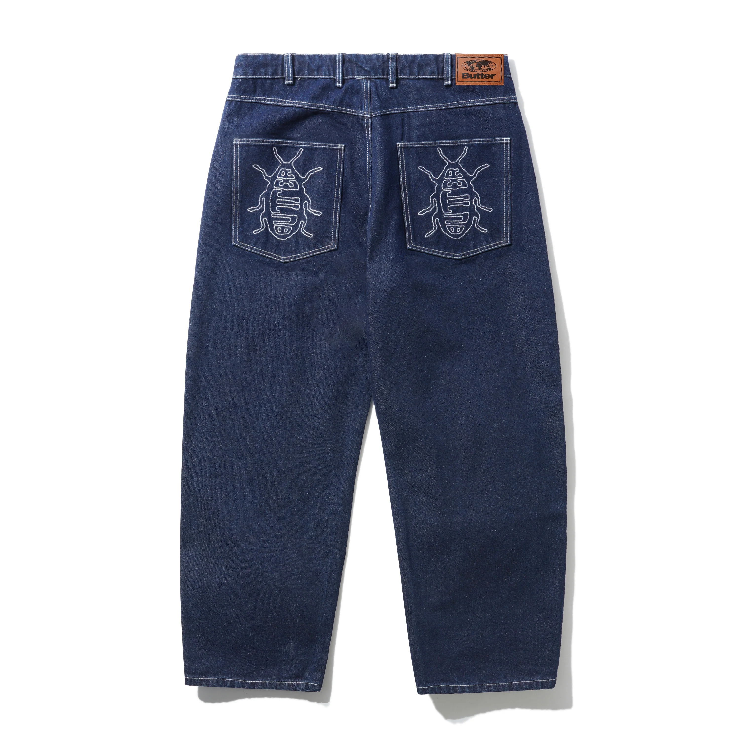 Roach Denim Jeans, Dark Indigo - Image 2