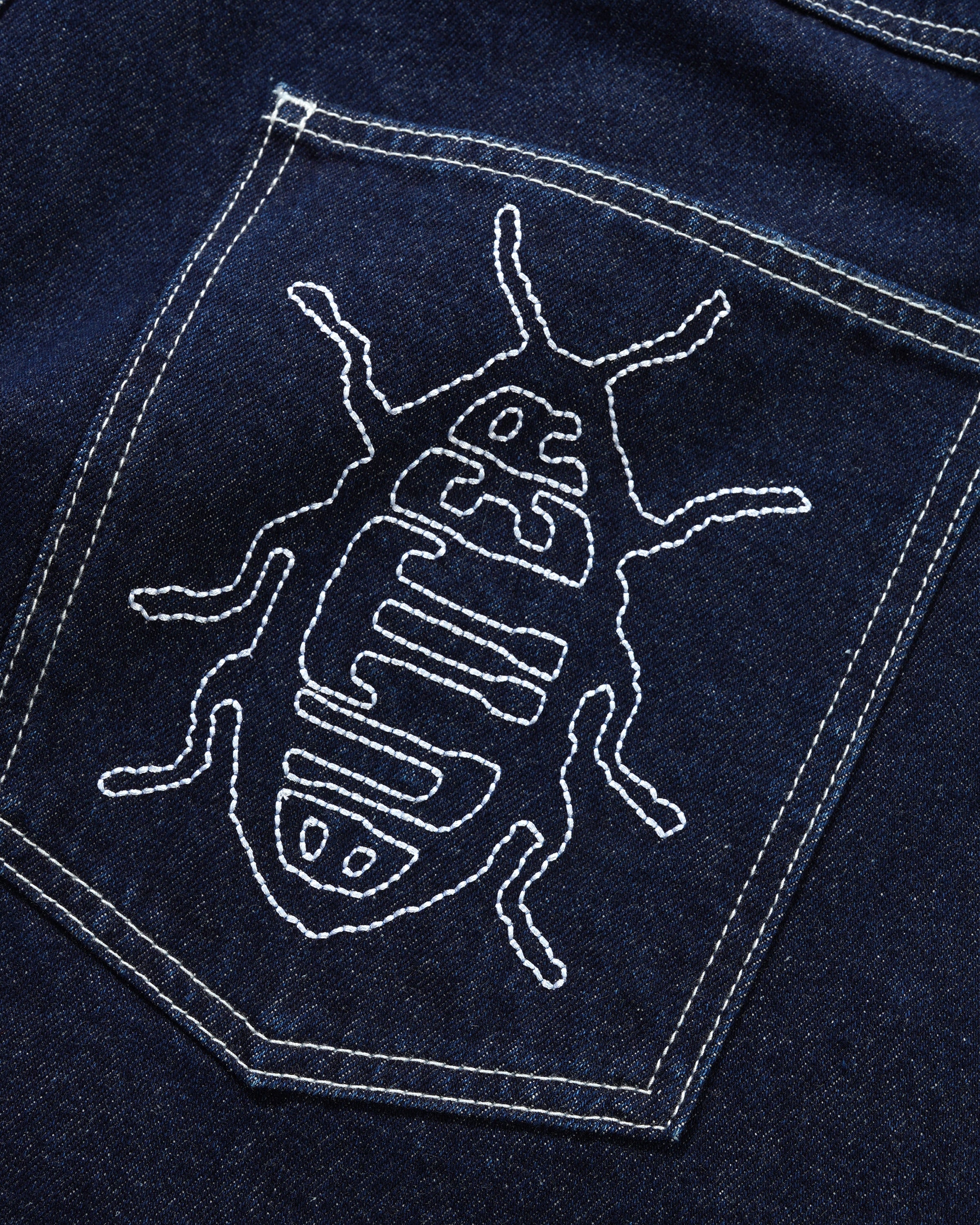 Roach Denim Jeans, Dark Indigo - Image 3