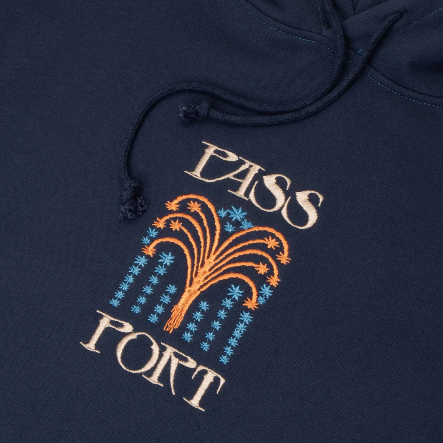 Roman Candle Pullover Hood, Navy - Image 2