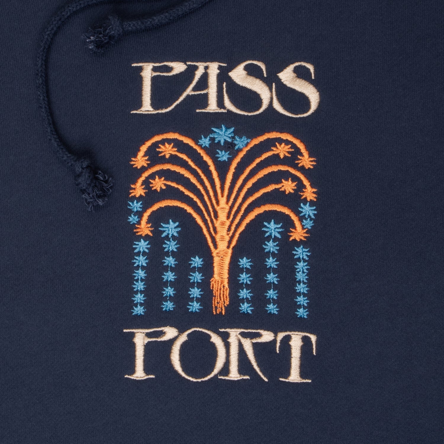 Roman Candle Pullover Hood, Navy - Image 3