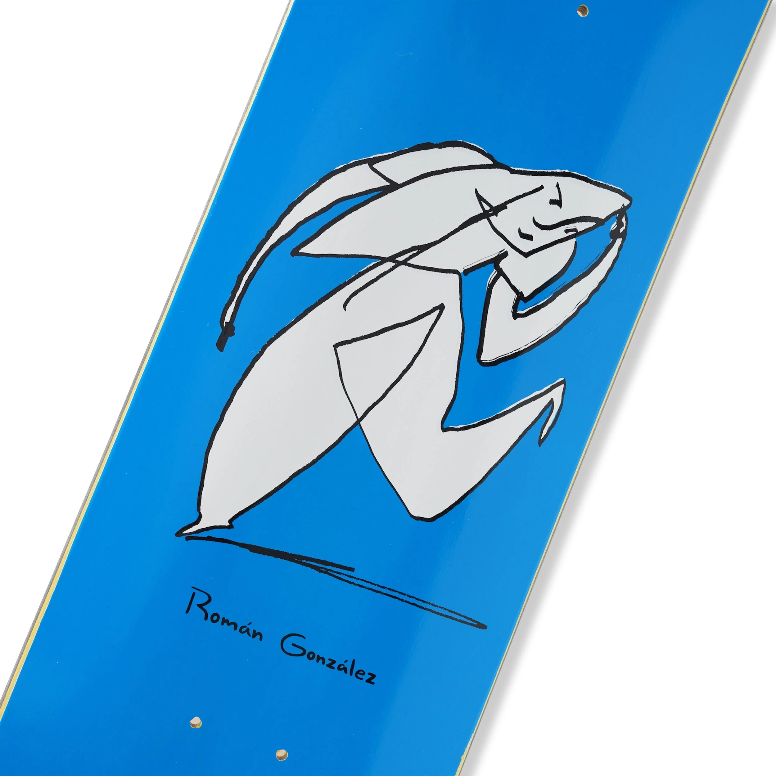 Roman Gonzalez "Stay In Motion" Deck, Blue - Image 2