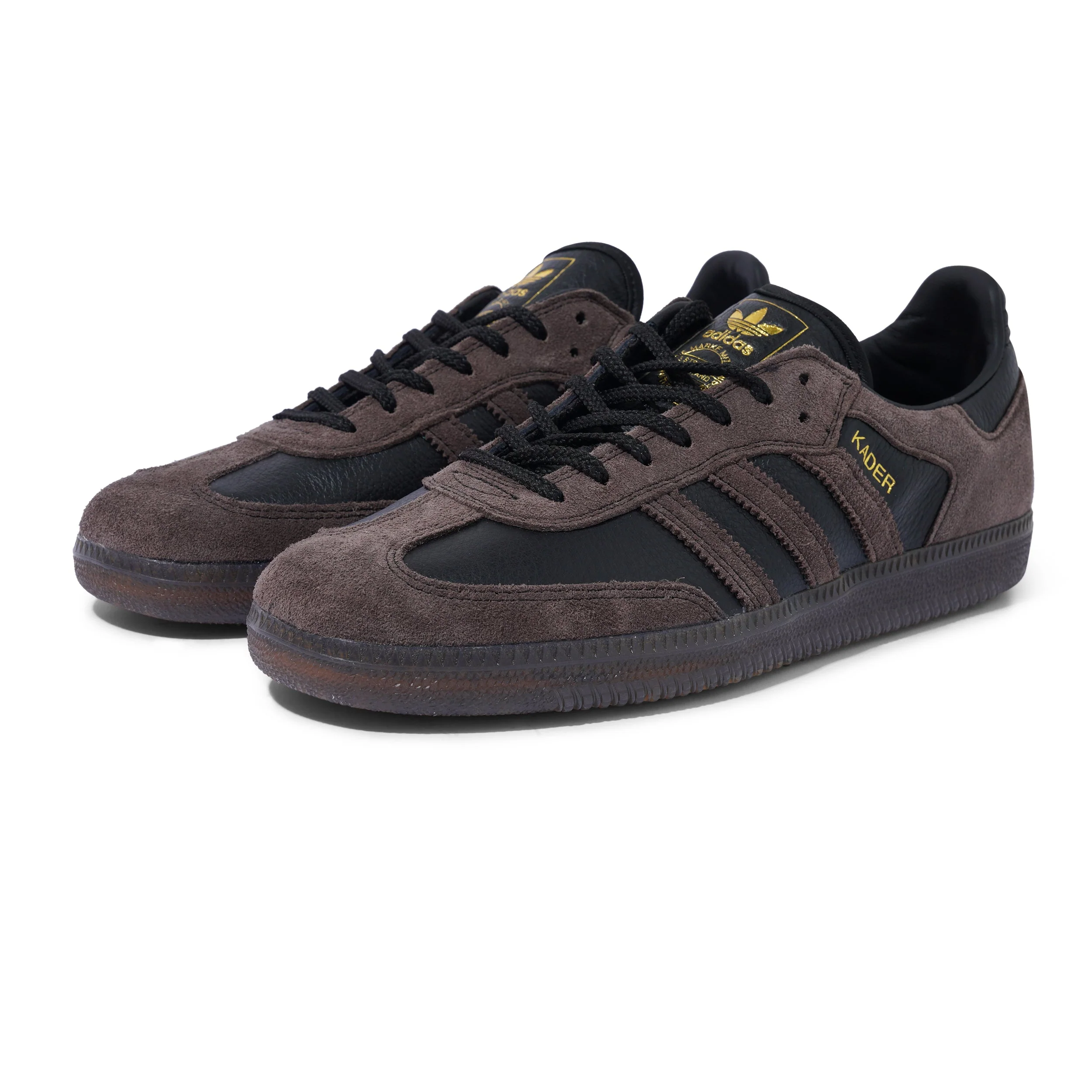 Samba ADV x Kader, Black / Brown / Gum - Image 2
