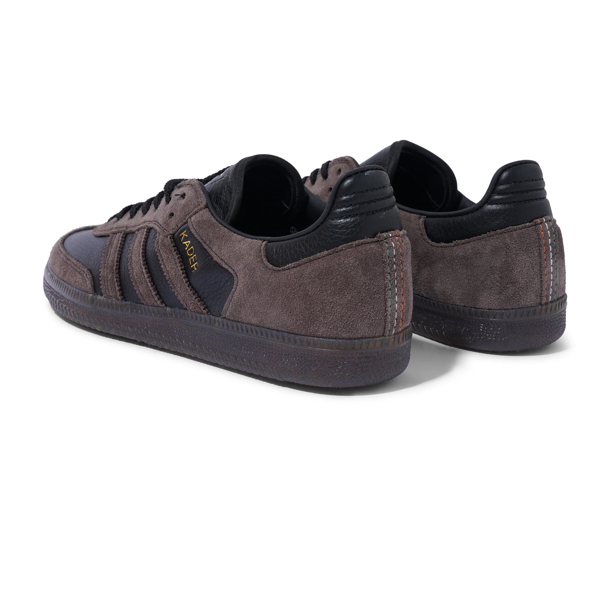 Samba ADV x Kader, Black / Brown / Gum - Image 4