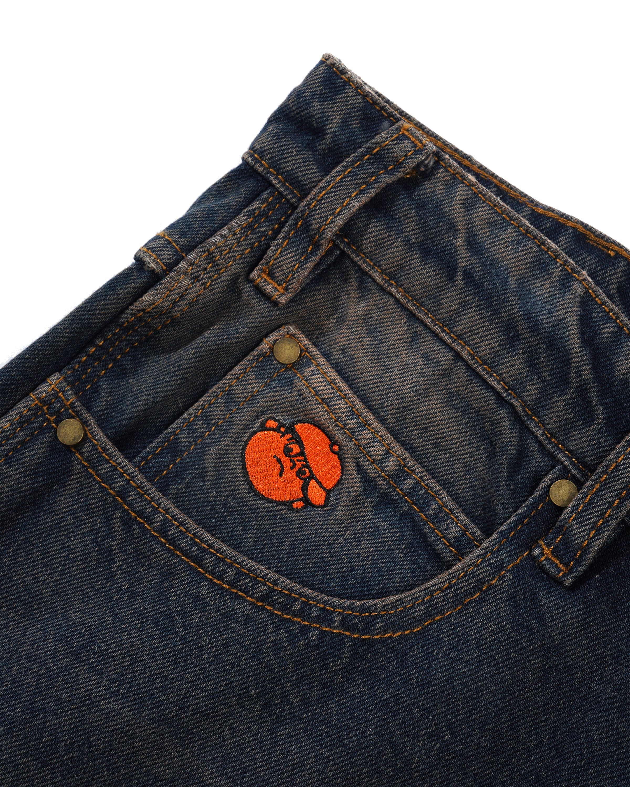 Santosuosso Denim Jeans, Dark Navy Tint - Image 3