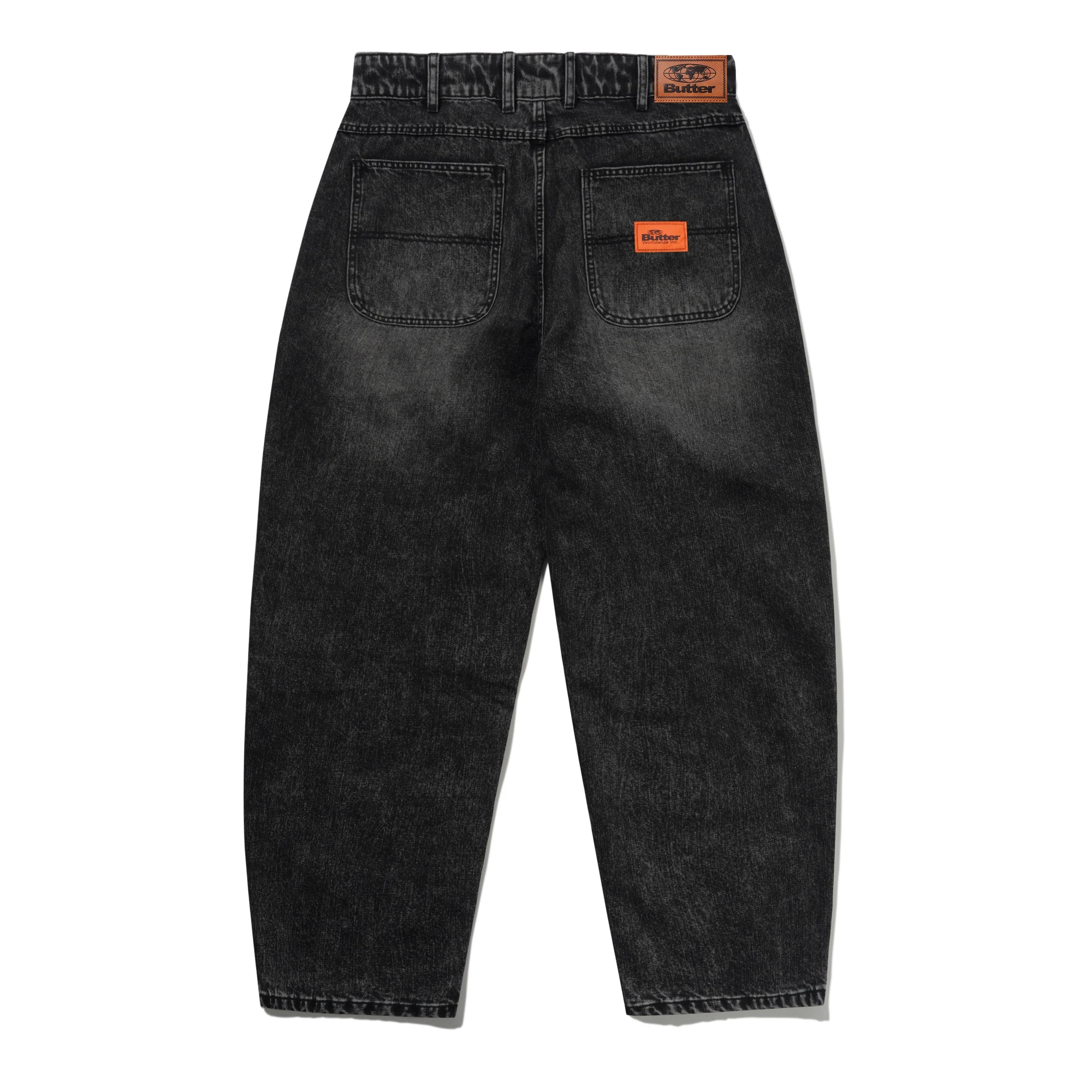 Santosuosso Denim Jeans, Stonewash Black - Image 2