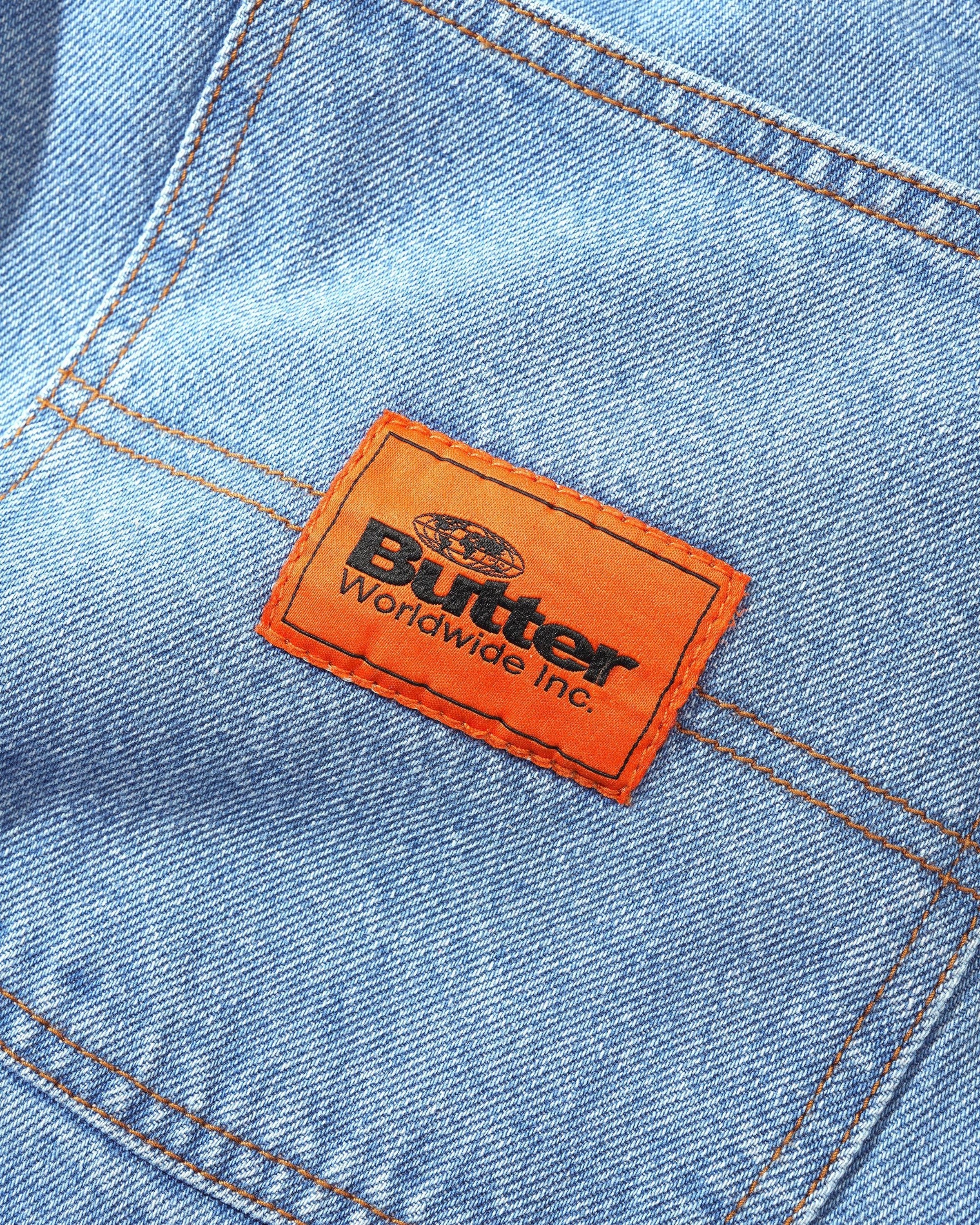 Santosuosso Denim Jeans, Washed Indigo - Image 3