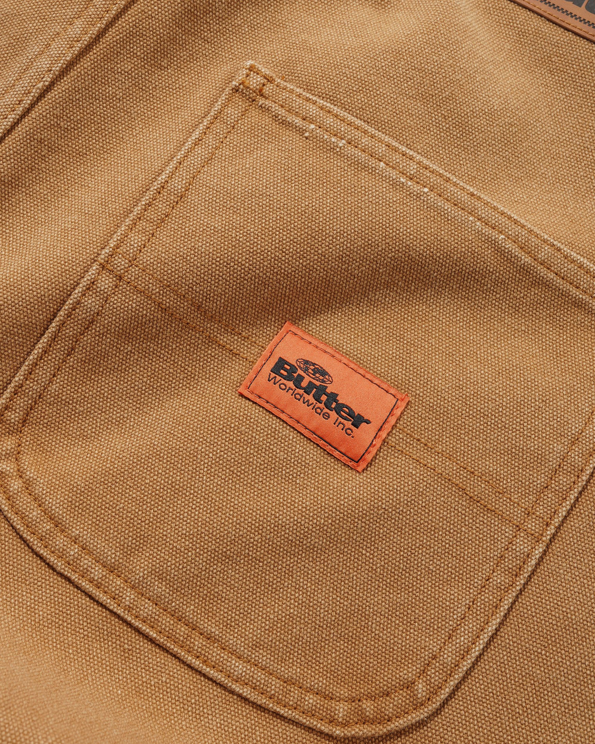 Santosuosso Duck Canvas Denim Jeans, Brown - Image 6