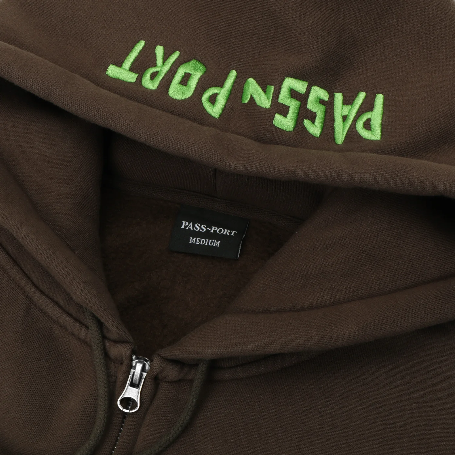 Scissorcraft Zip-Thru Pullover Hood, Bark - Image 3