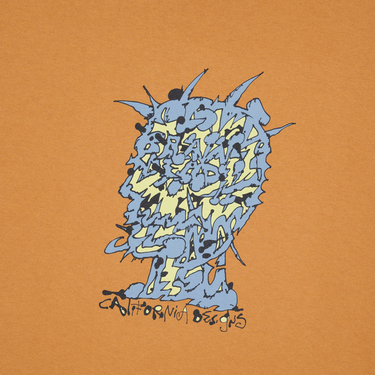 Scrambled Head Tee, Cumin - Image 2