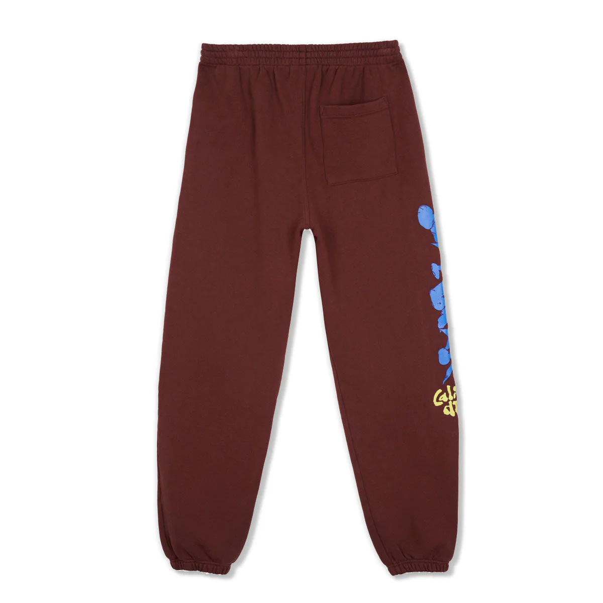 Scrambled Sweatpant, Maroon - Image 2
