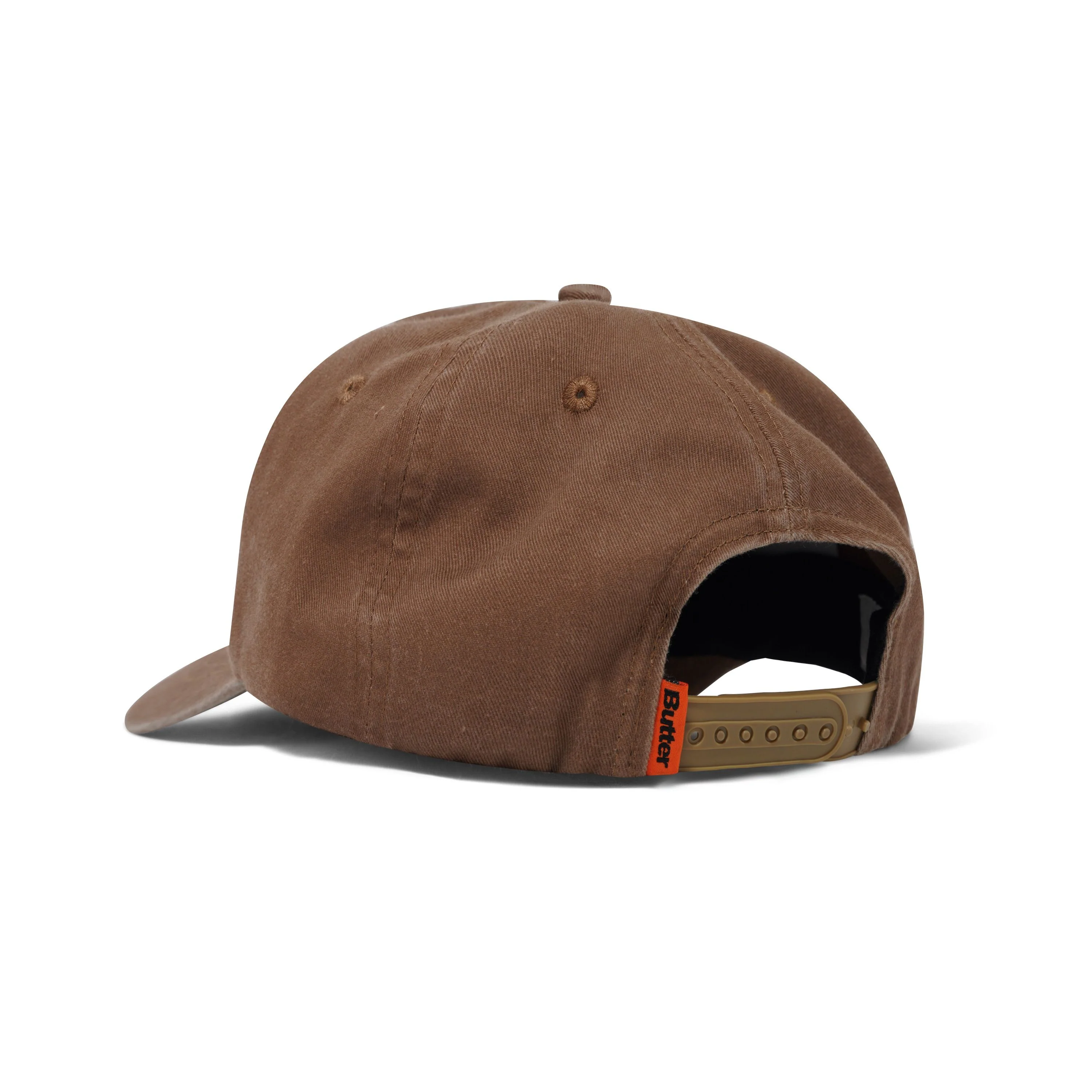 Scrawling 5 Panel Cap, Washed Brown - Image 2