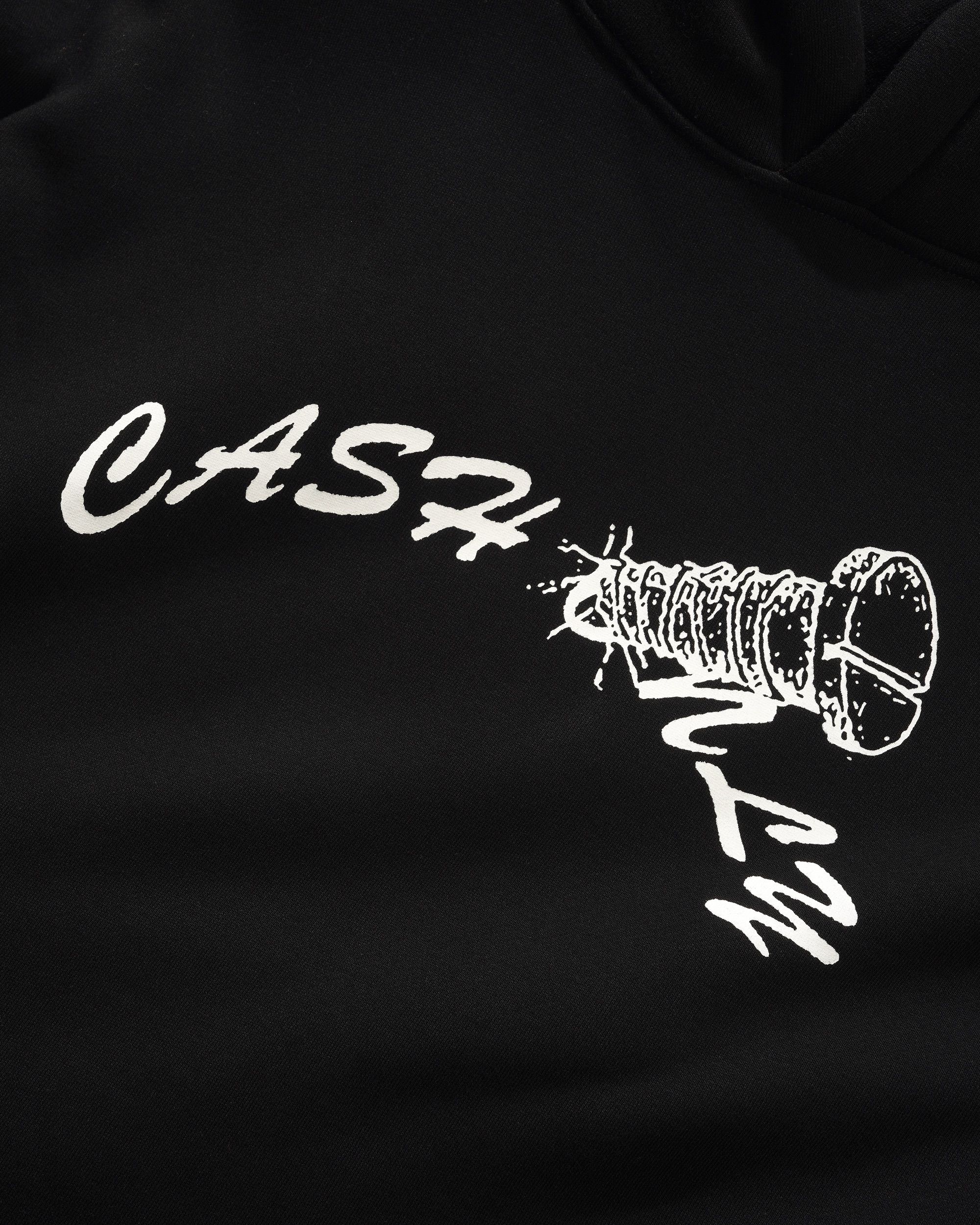 Screw Logo Pullover Hood, Black - Image 2