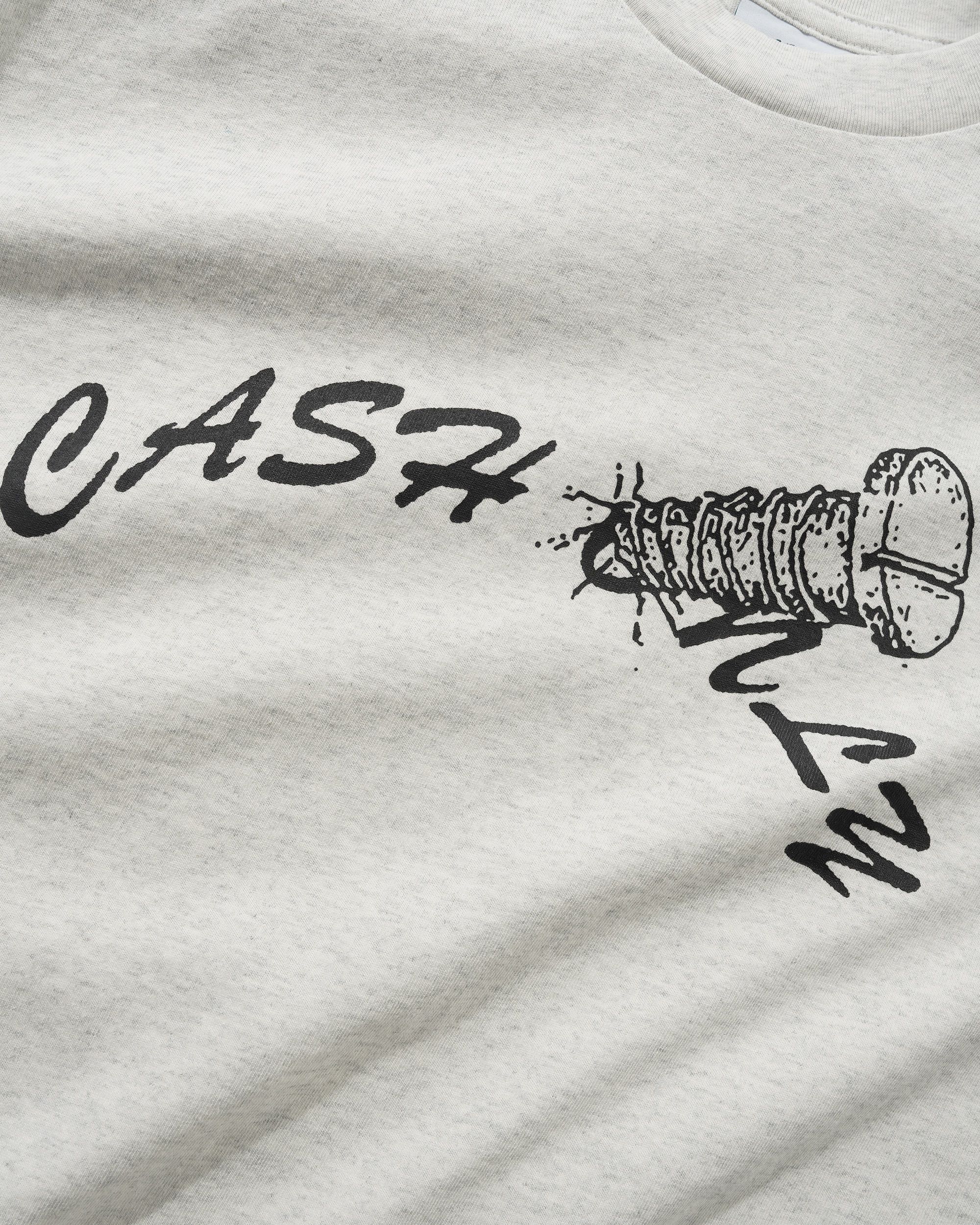Screw Logo Tee, Ash - Image 2