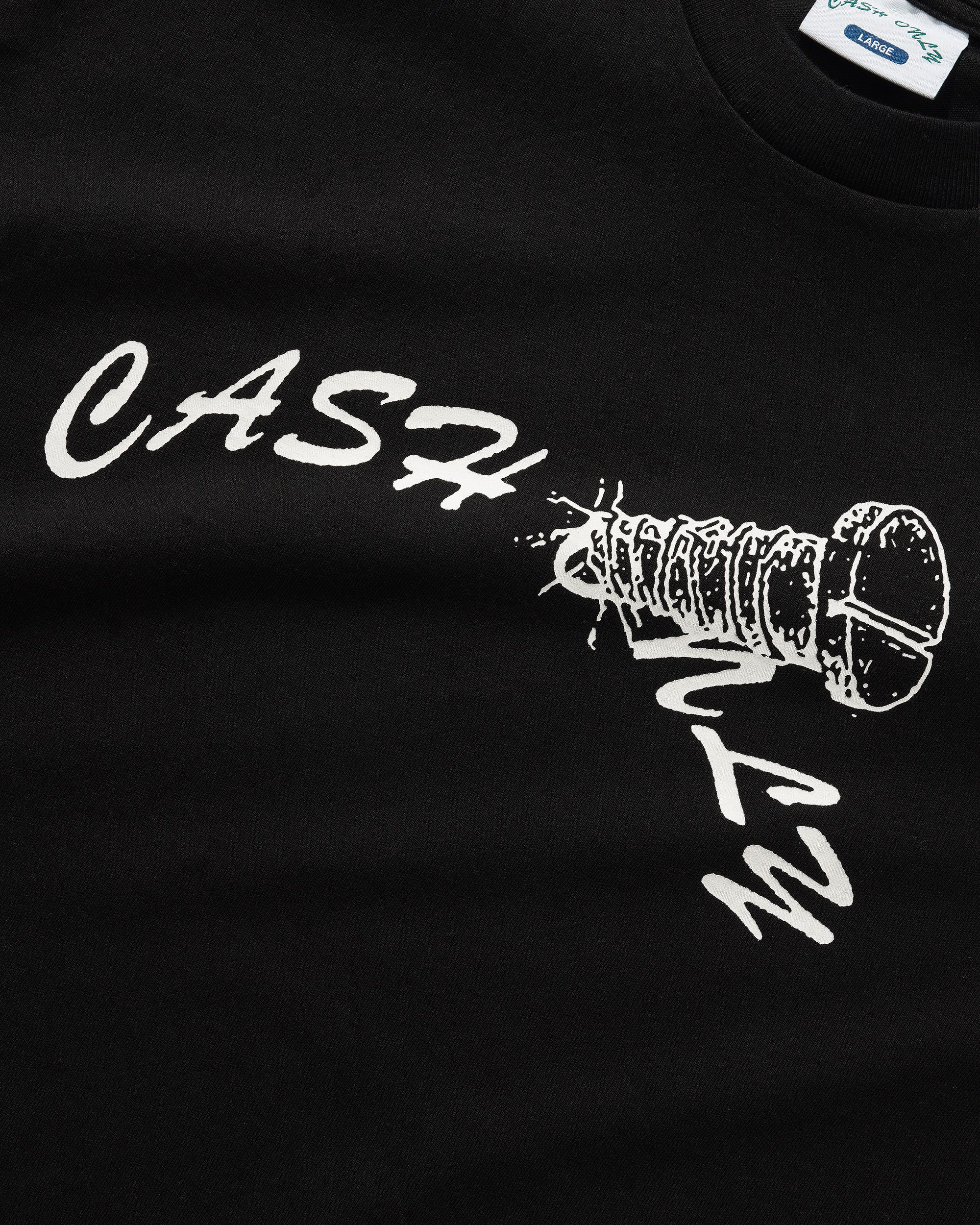 Screw Logo Tee, Black - Image 2