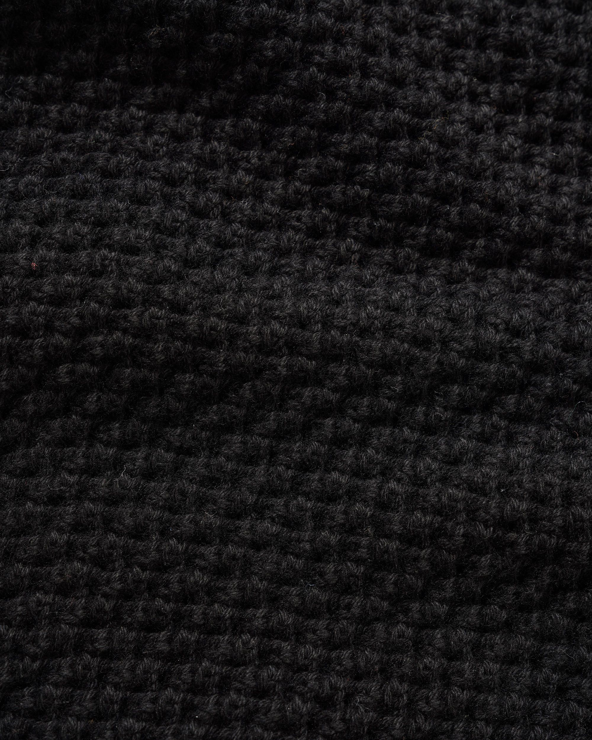 Scribble Knit Sweater, Black - Image 3