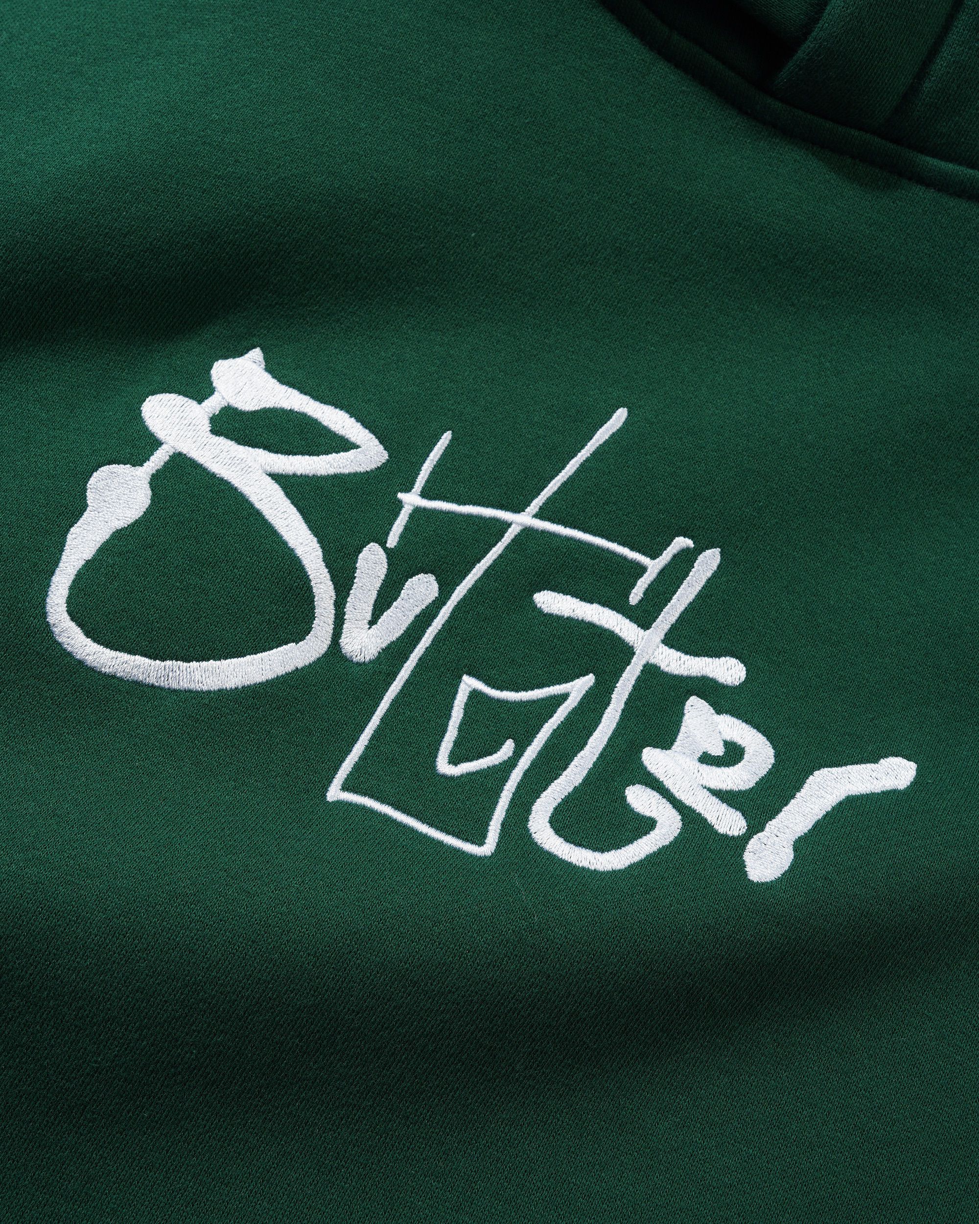 Scribble Pullover Hood, Forest Green - Image 2