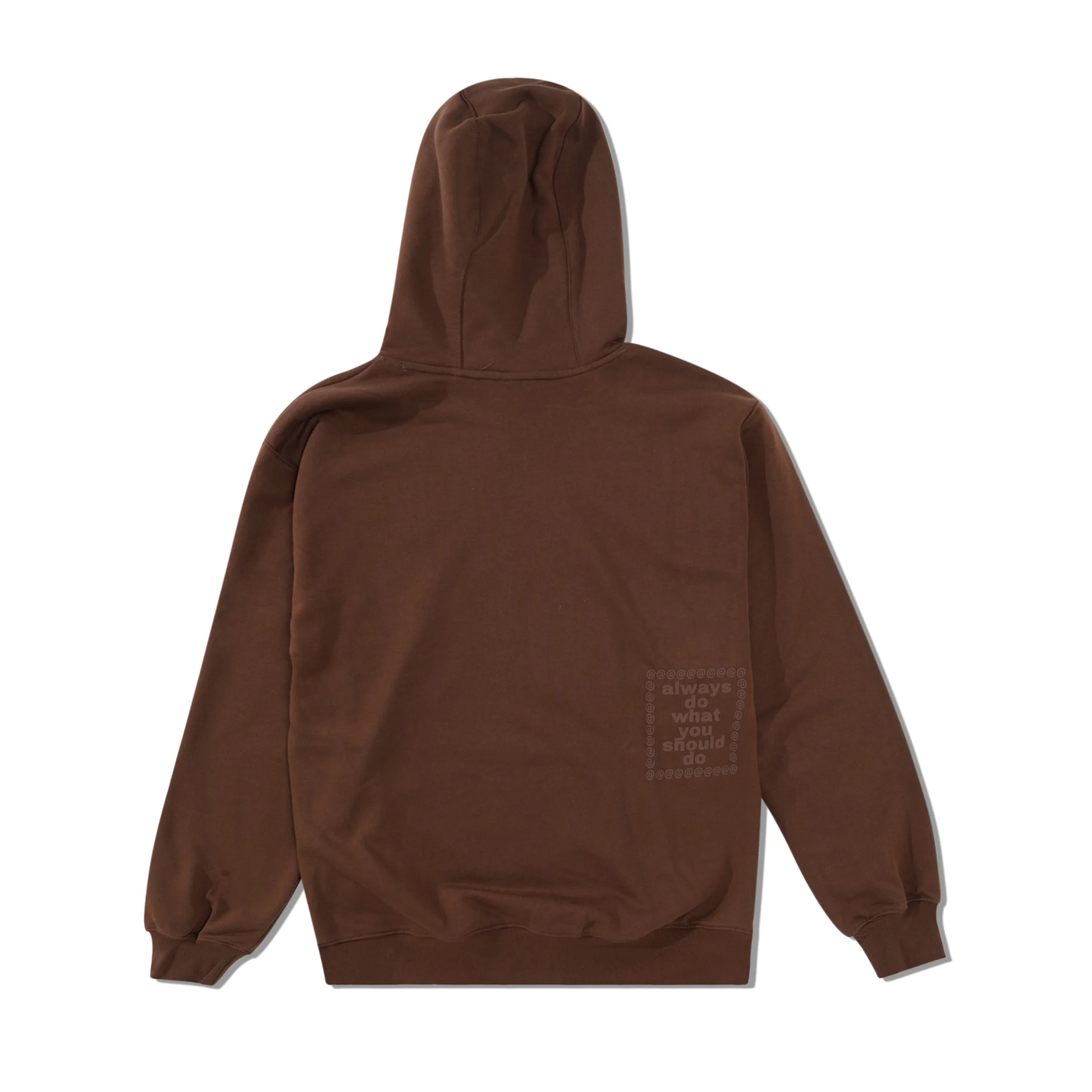 Scribble @Sun Pullover Hood, Brown - Image 3