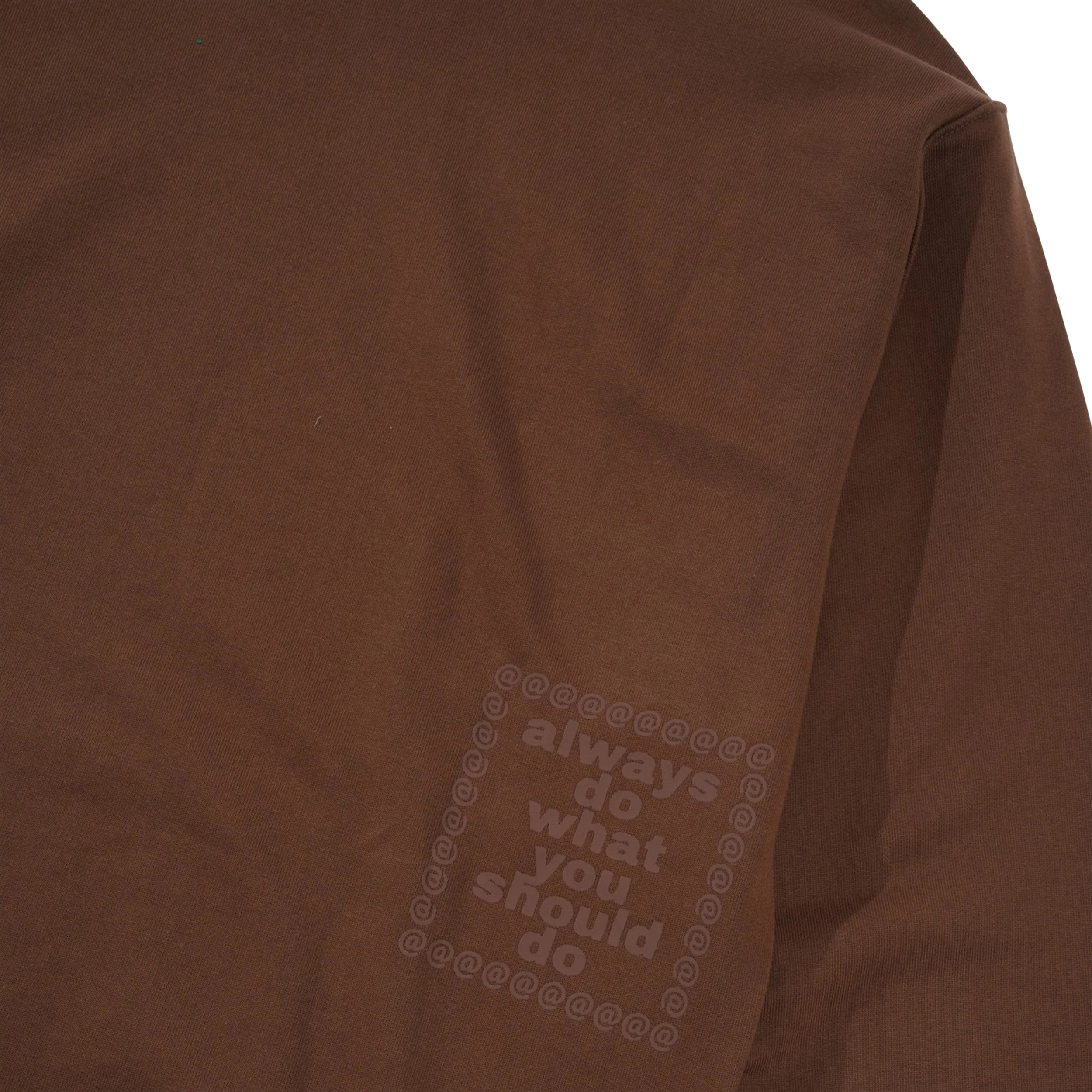Scribble @Sun Pullover Hood, Brown - Image 5