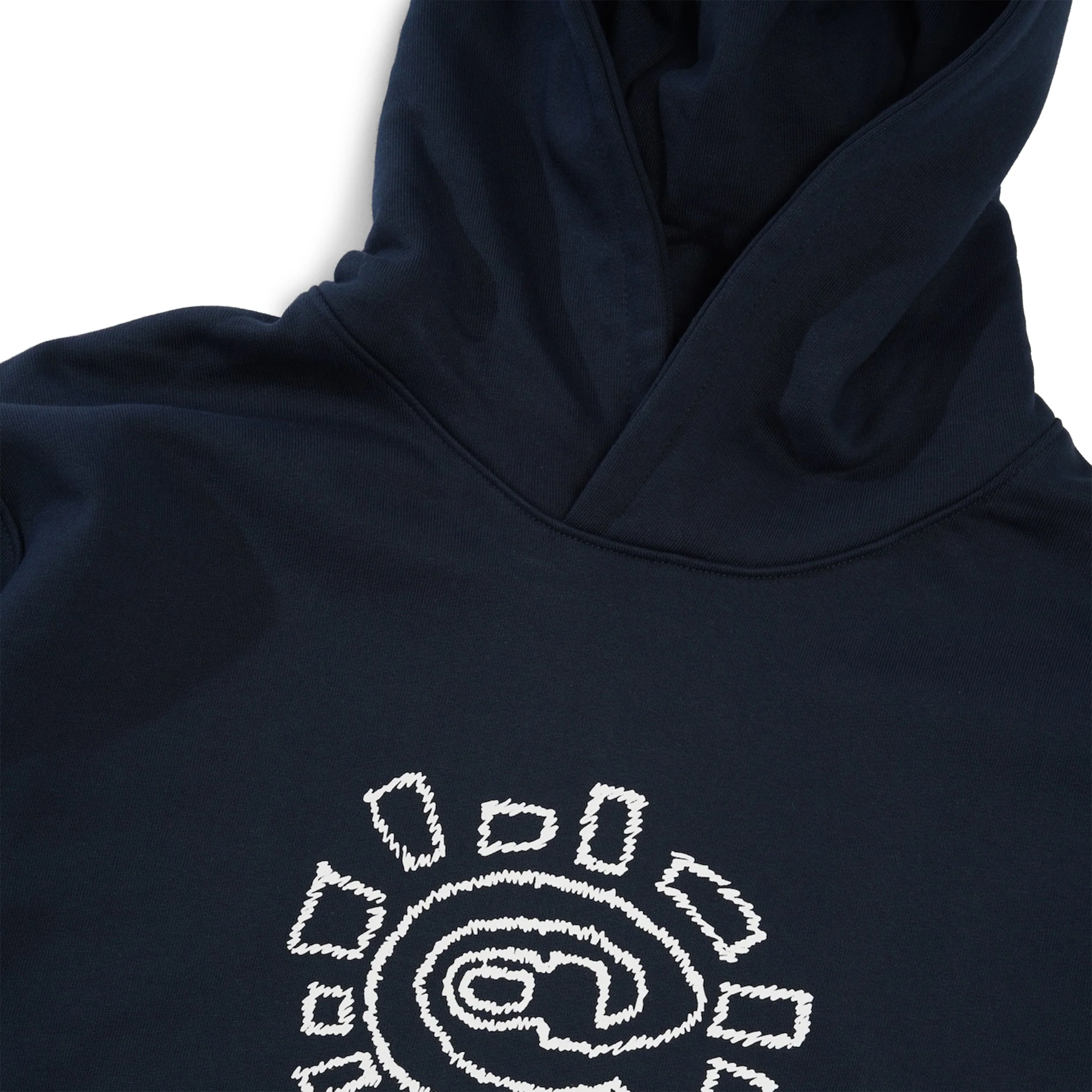 Scribble @Sun Pullover Hood, Navy - Image 2