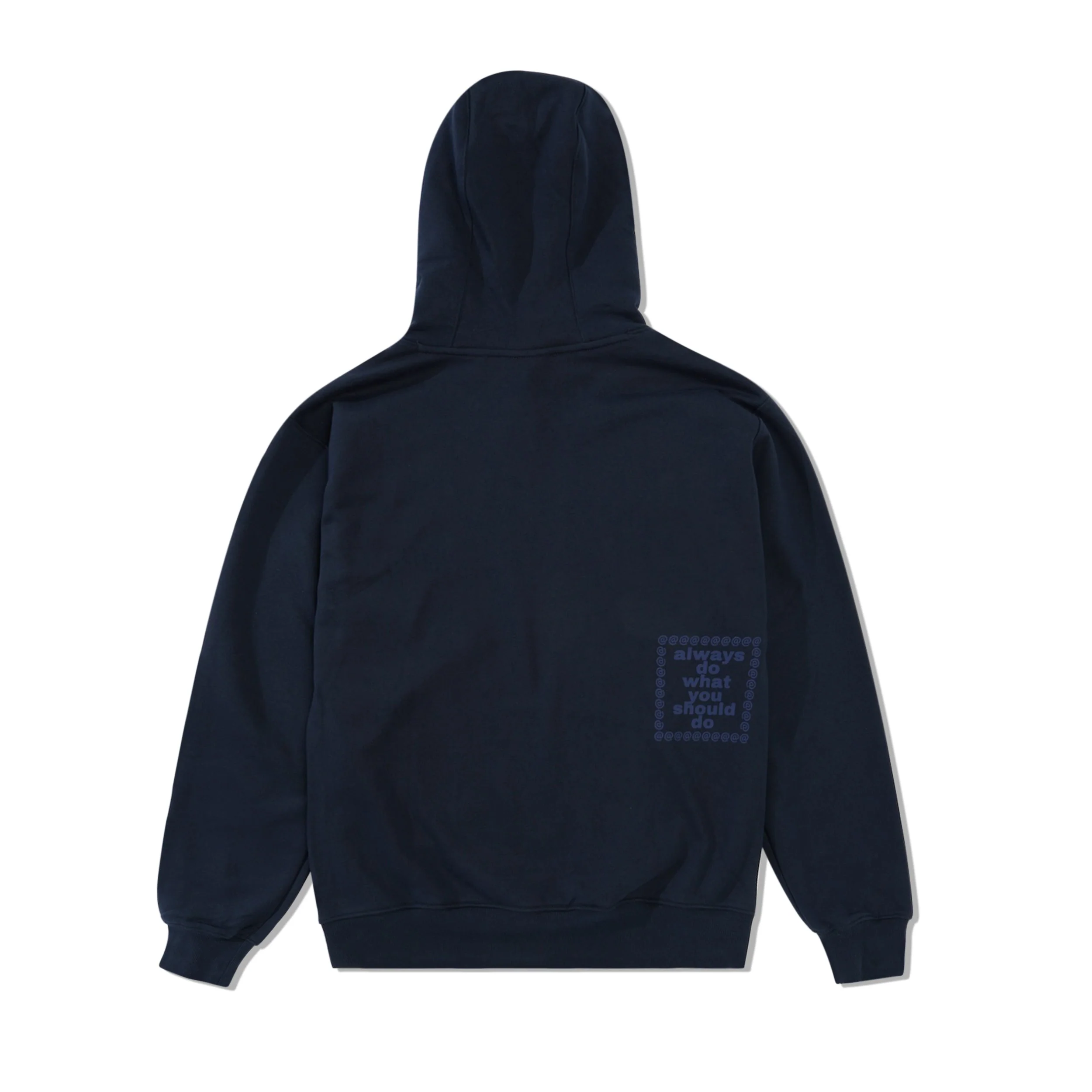 Scribble @Sun Pullover Hood, Navy - Image 3