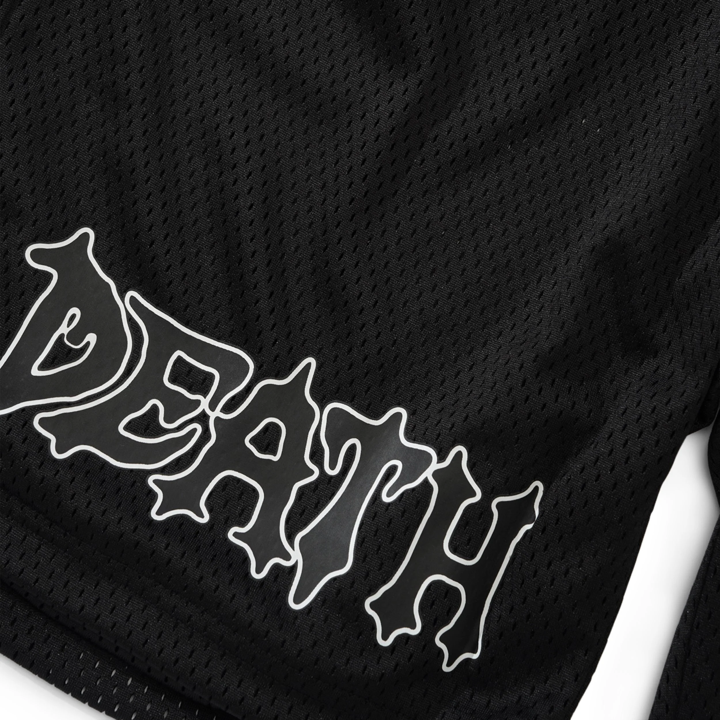 Script Mesh Shorts, Black - Image 3