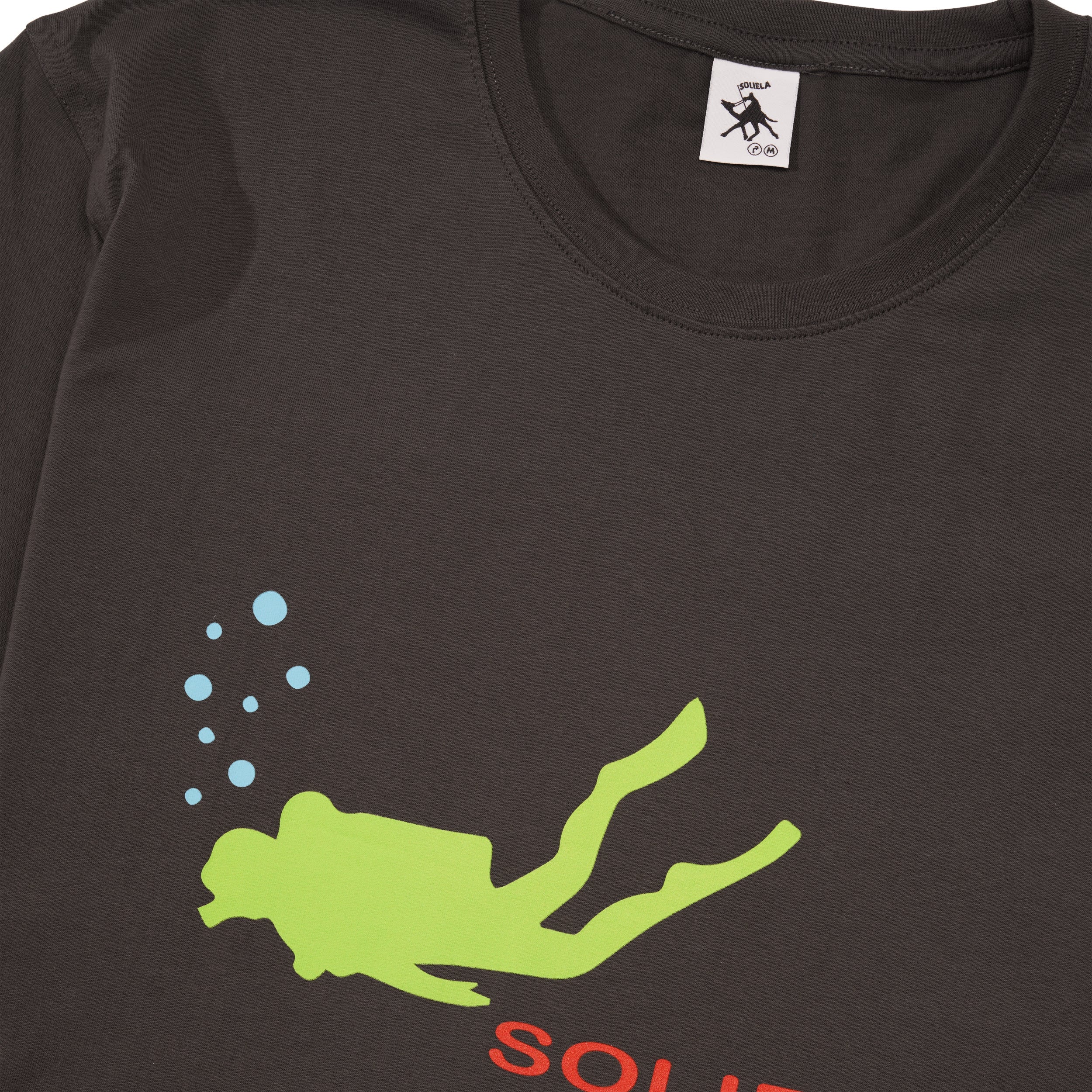 Scuba Tee, Charcoal - Image 2