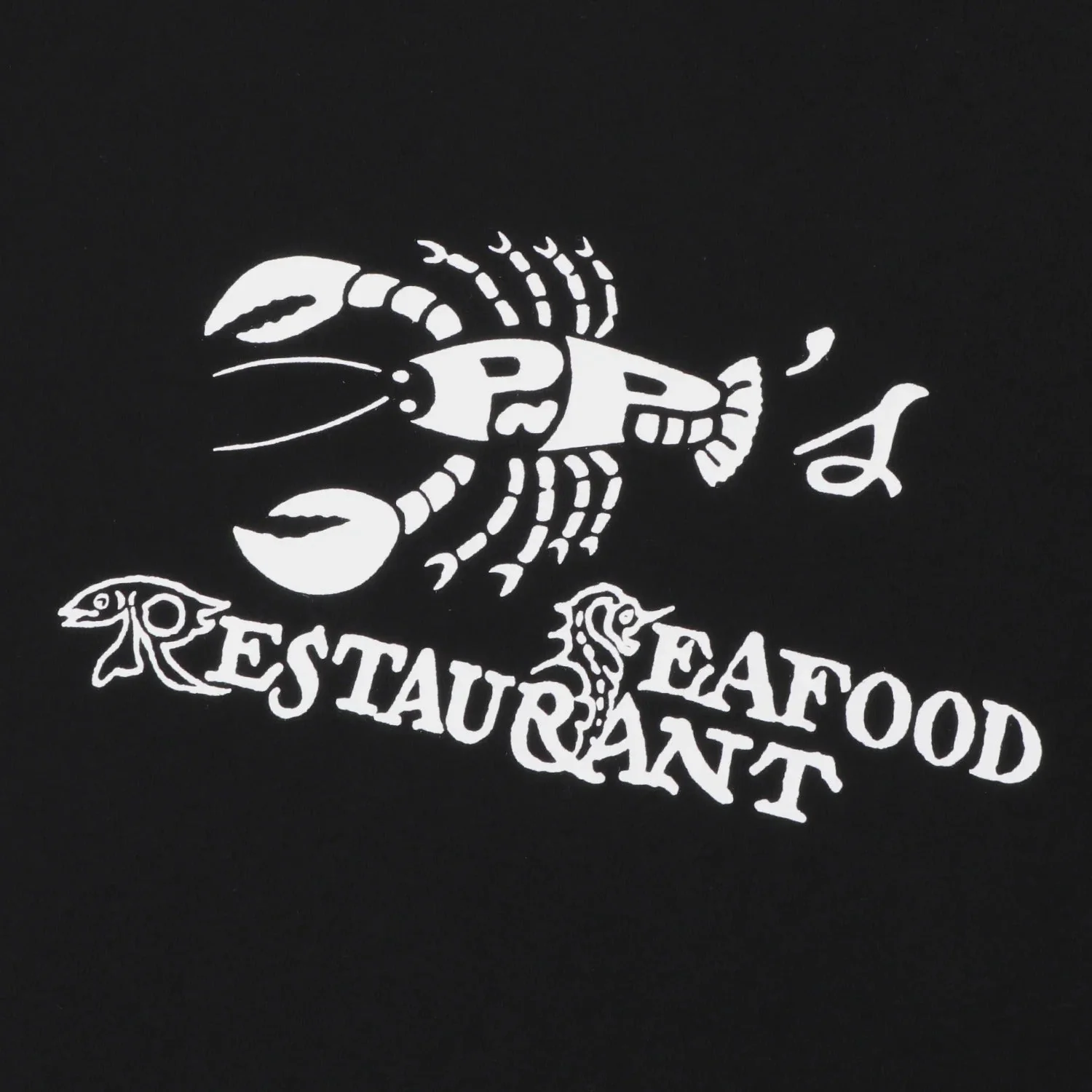 Seafood Staff Tee, Black - Image 2
