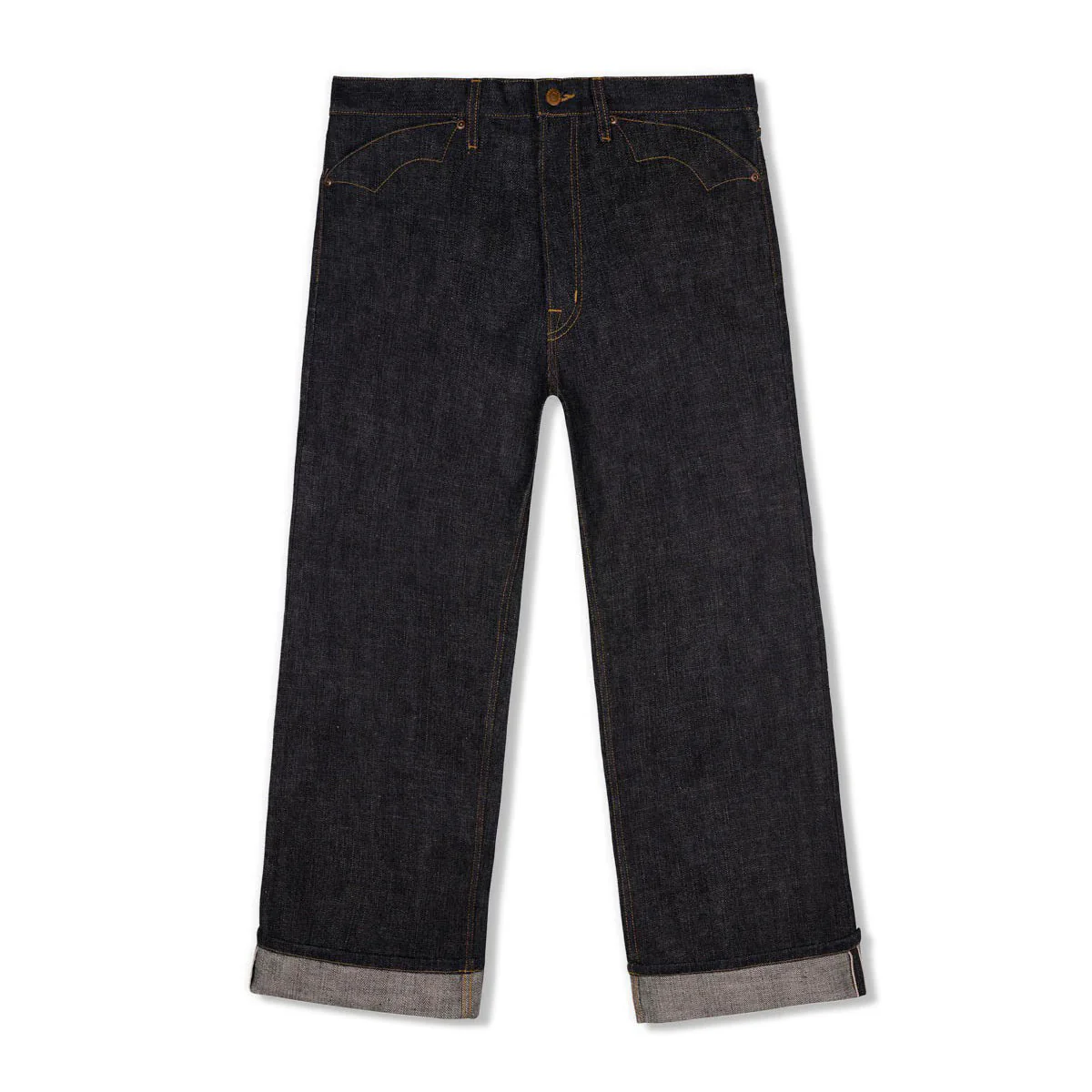 Selvedge Denim Pant, Indigo - Image 3